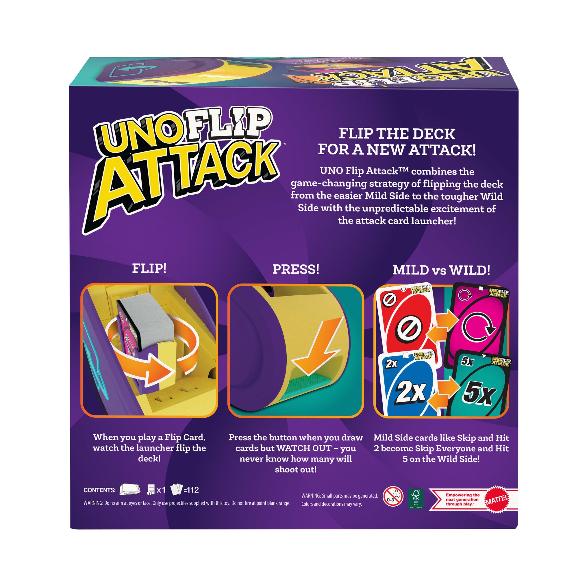 UNO Jogo de Tabuleiro Flip Attack - Image 4