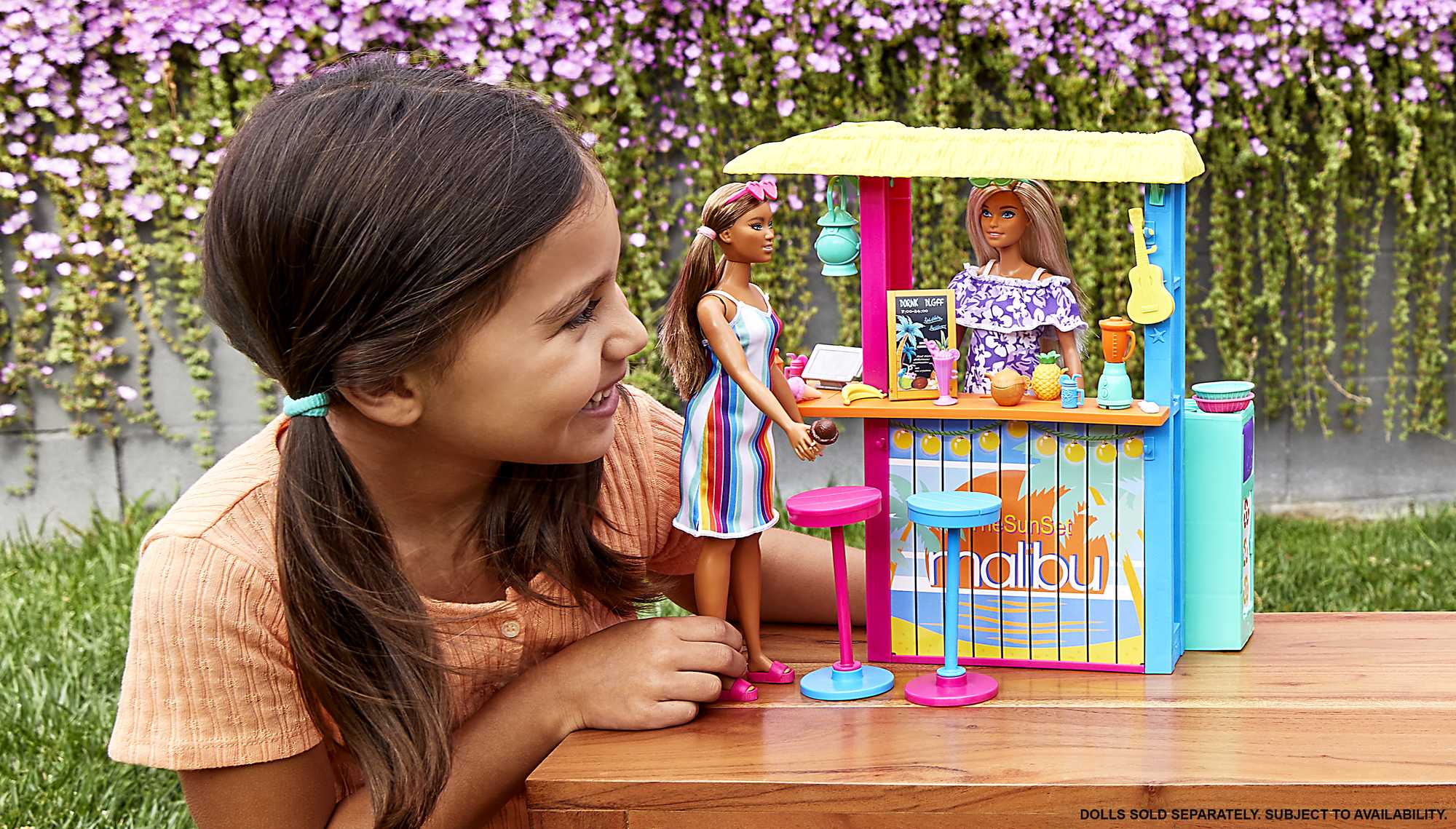 Barbie Loves The Ocean Beach Shack Playset. Made From Recycled Plastics - Image 2