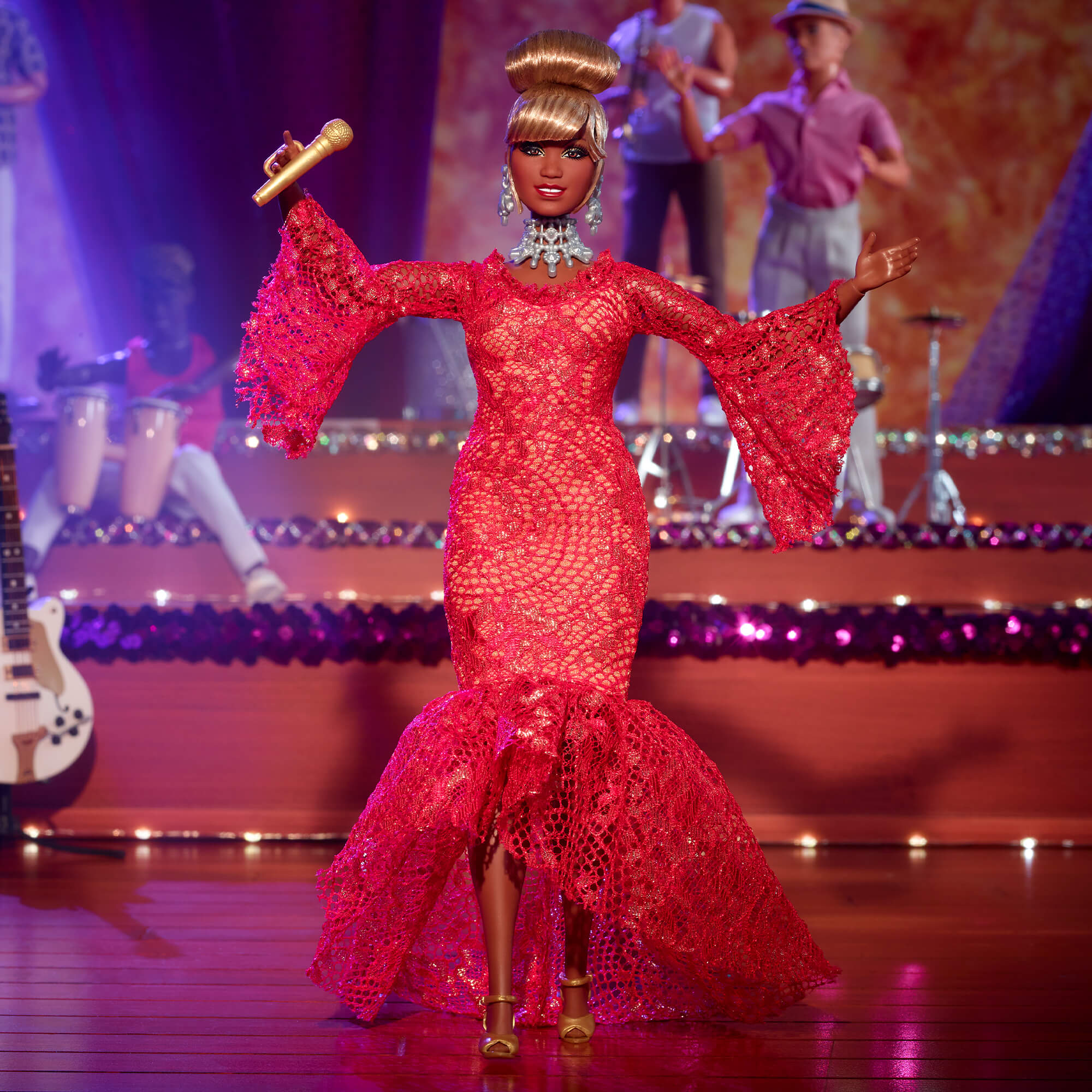 Barbie Inspiring Women Celia Cruz Doll - Image 4