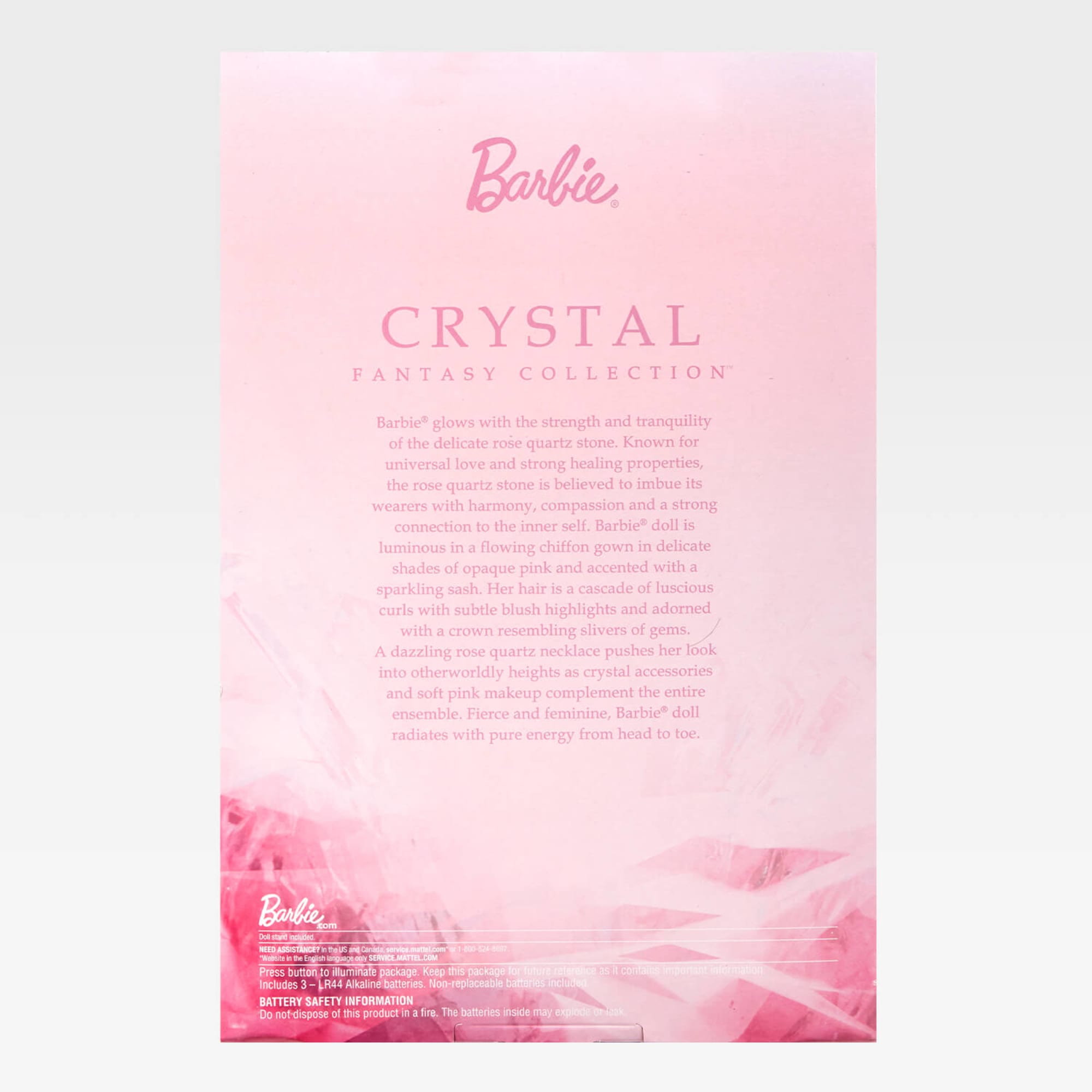 Barbie Crystal Fantasy Collection Rose Quartz Doll - Image 16