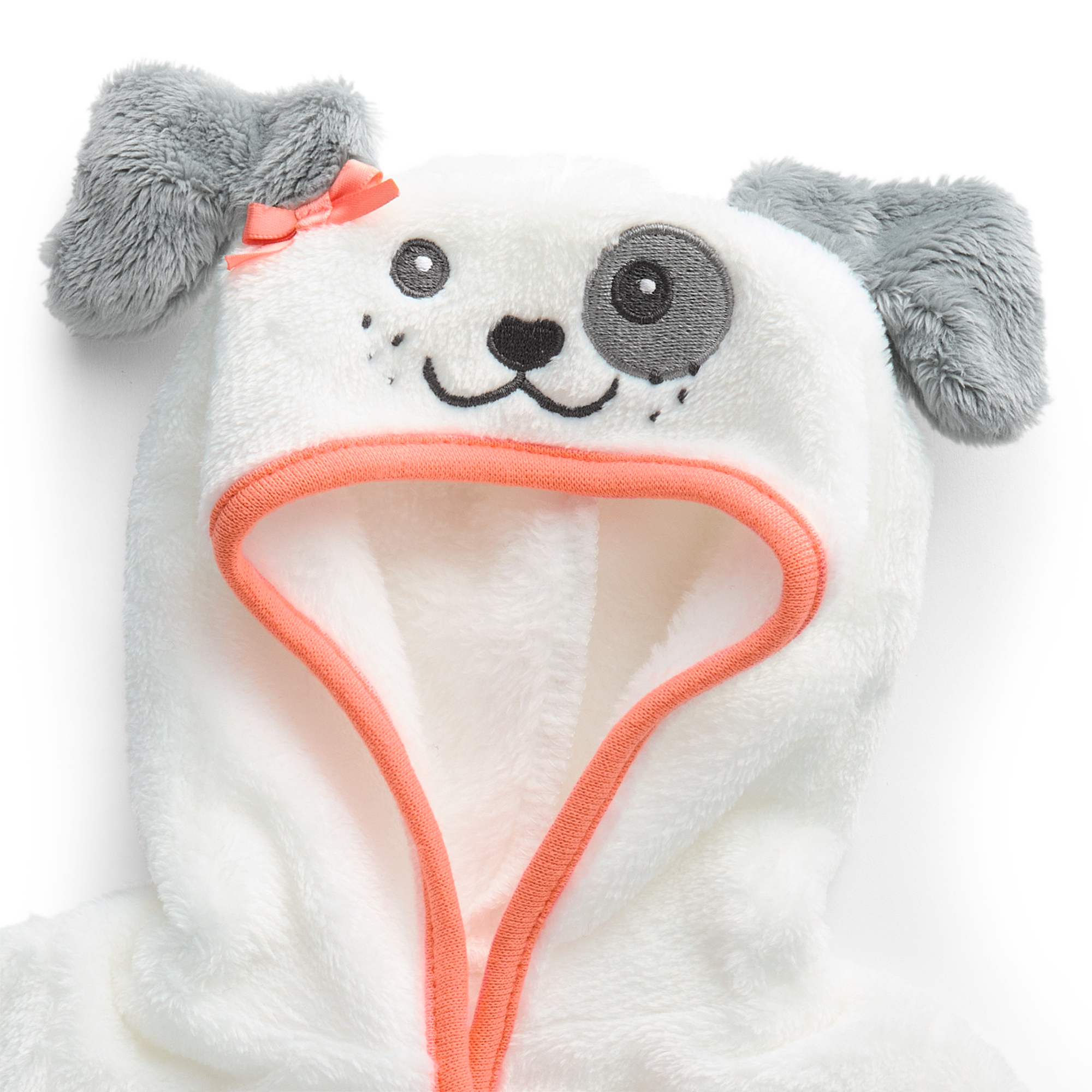Comfy Puppy Robe Set for Girls & 18-inch Dolls - Image 8