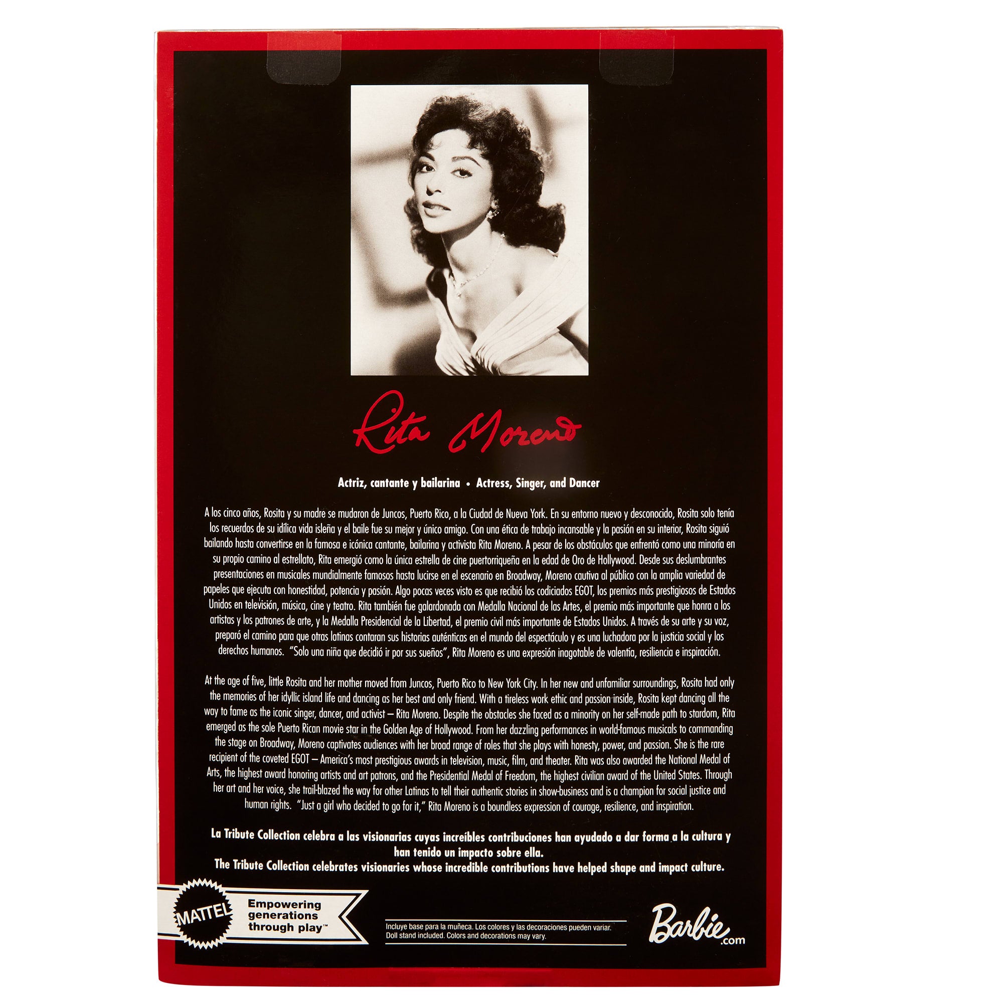 Barbie Tribute Collection Rita Moreno Doll - Image 18