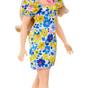 Barbie Fashionistas Doll #208. Barbie Doll With Down Syndrome Wearing Floral Dress