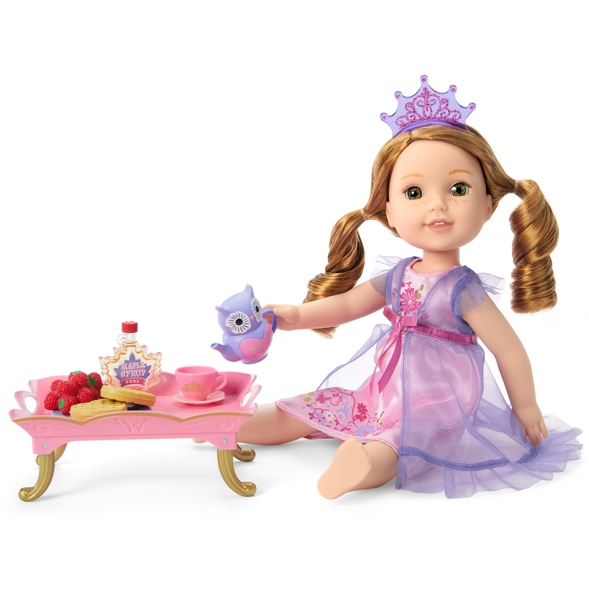 Breakfast in Bed Tray for WellieWishers™ Dolls - Image 2