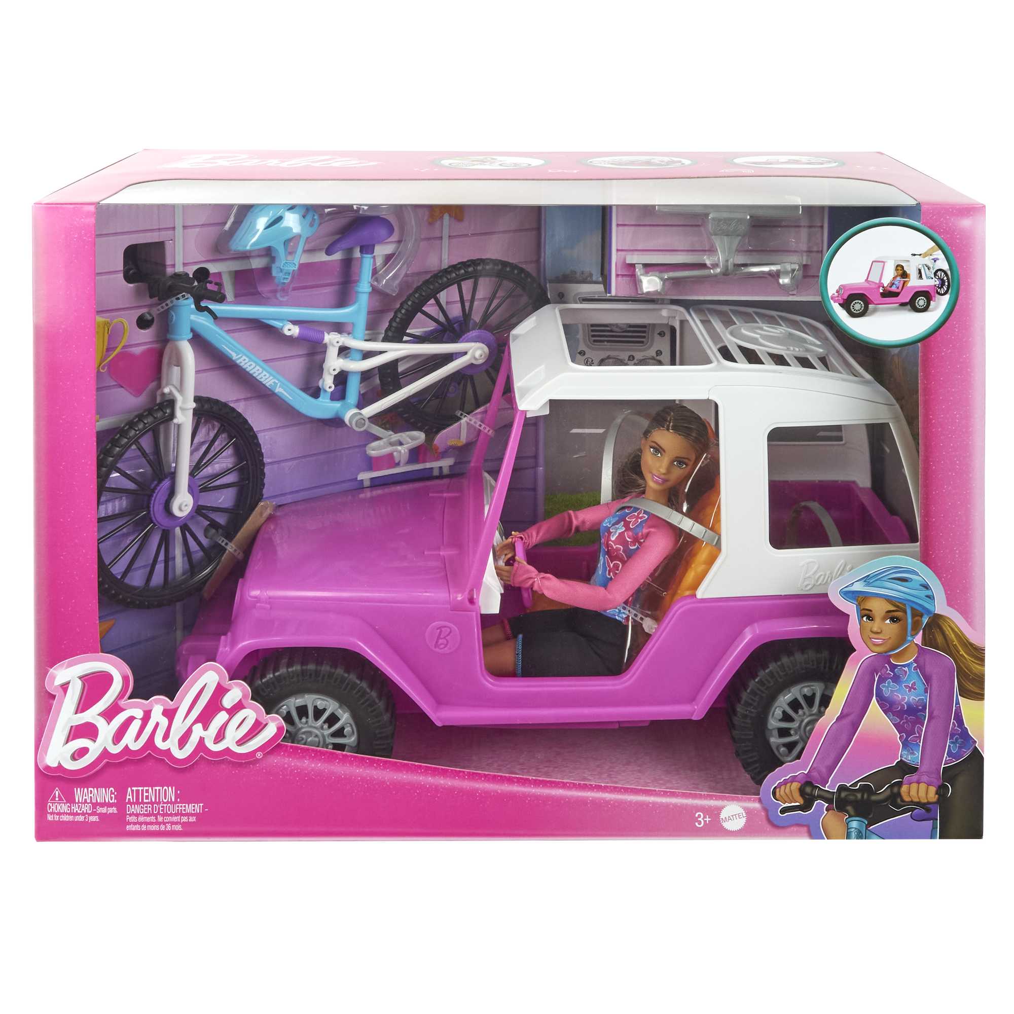 Barbie Doll And Mountain Bike Bundle With Barbie Car - Image 5