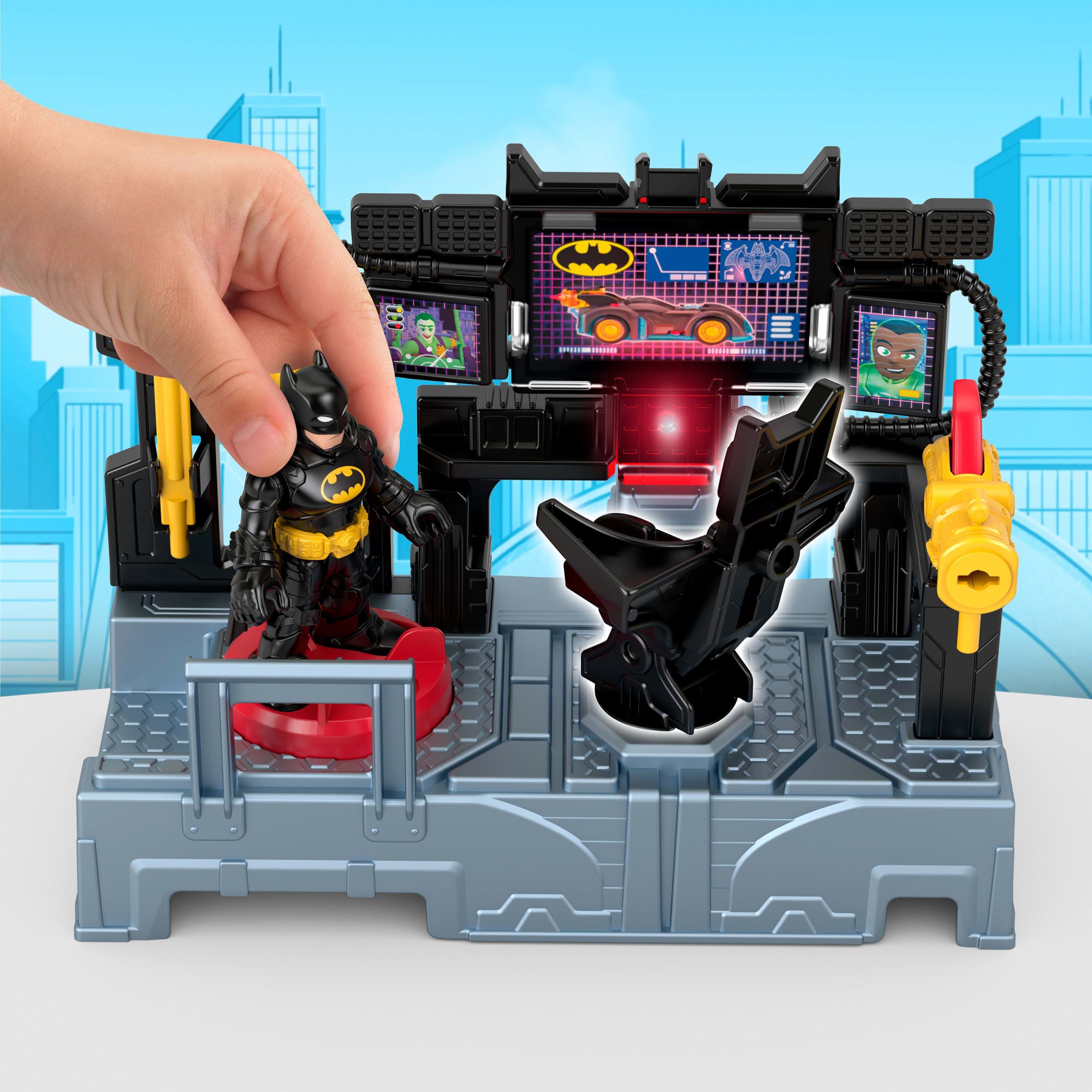 Imaginext Dc Super Friends Centre de Commandement Batman. Fig. - Image 2