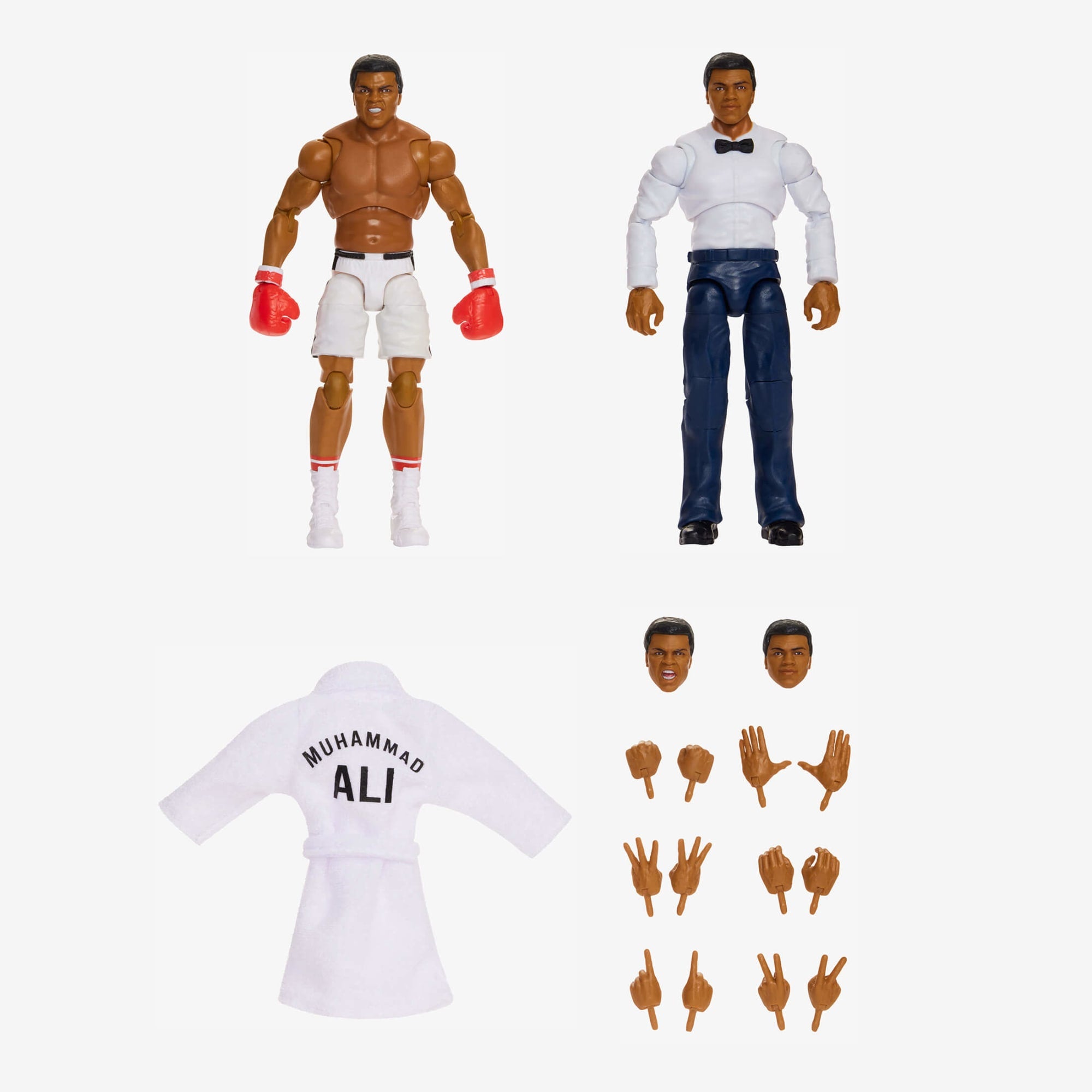 WWE Ultimate Edition Muhammad Ali Action Figure Set - Image 2