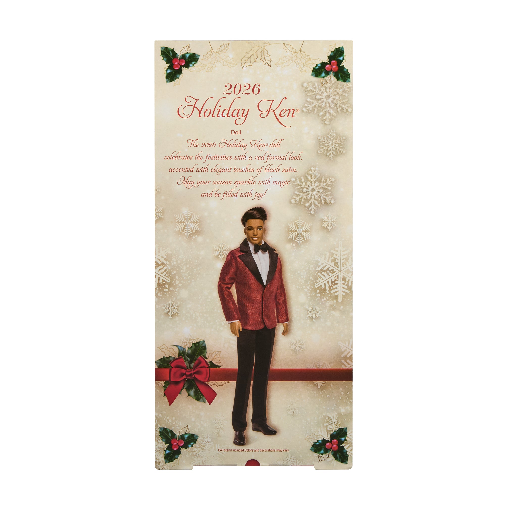 Barbie Signature 2026 Holiday Ken Doll with Black Hair - Image 7