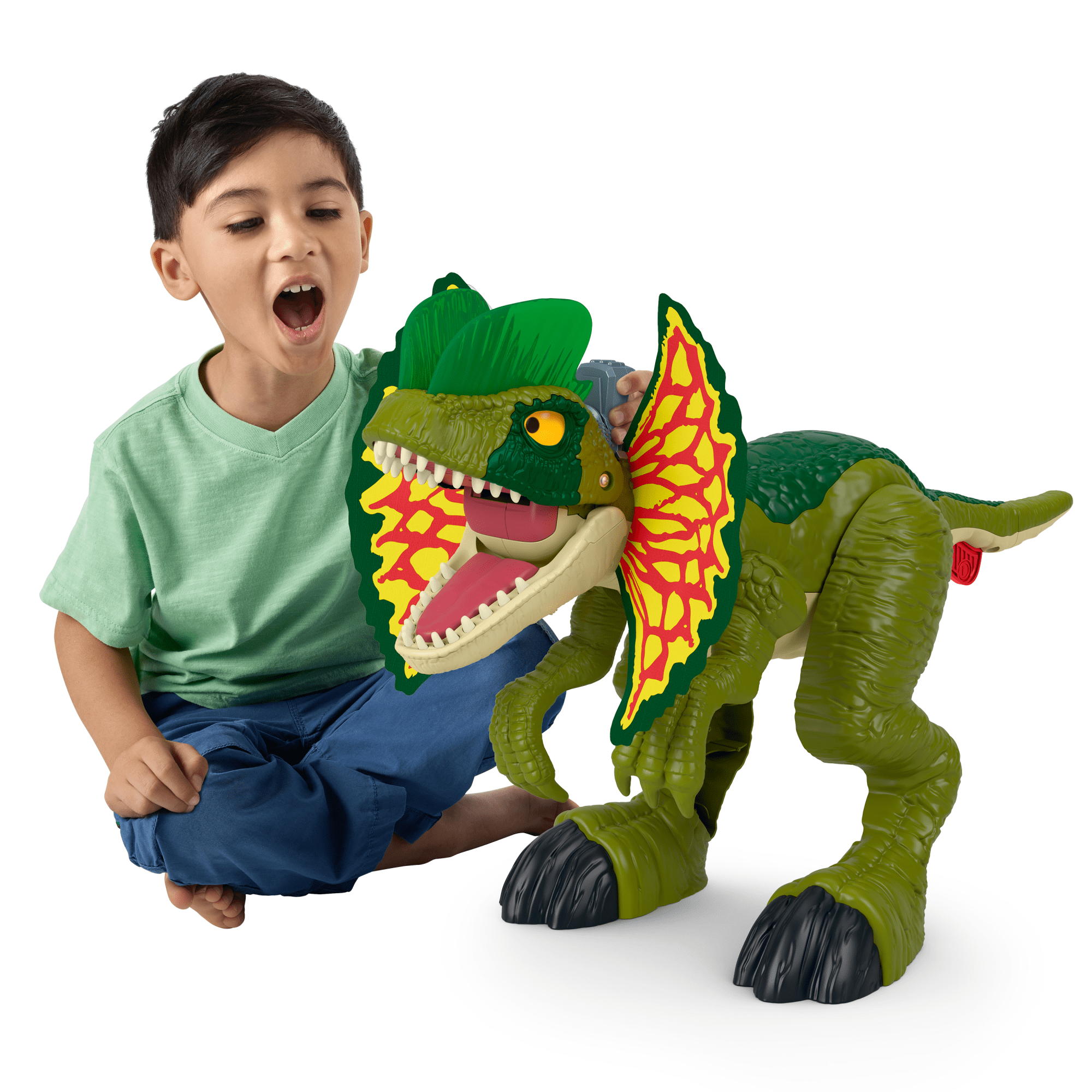 Imaginext Jurassic World Dinossauro de Brinquedo Dilophosaurus - Image 2