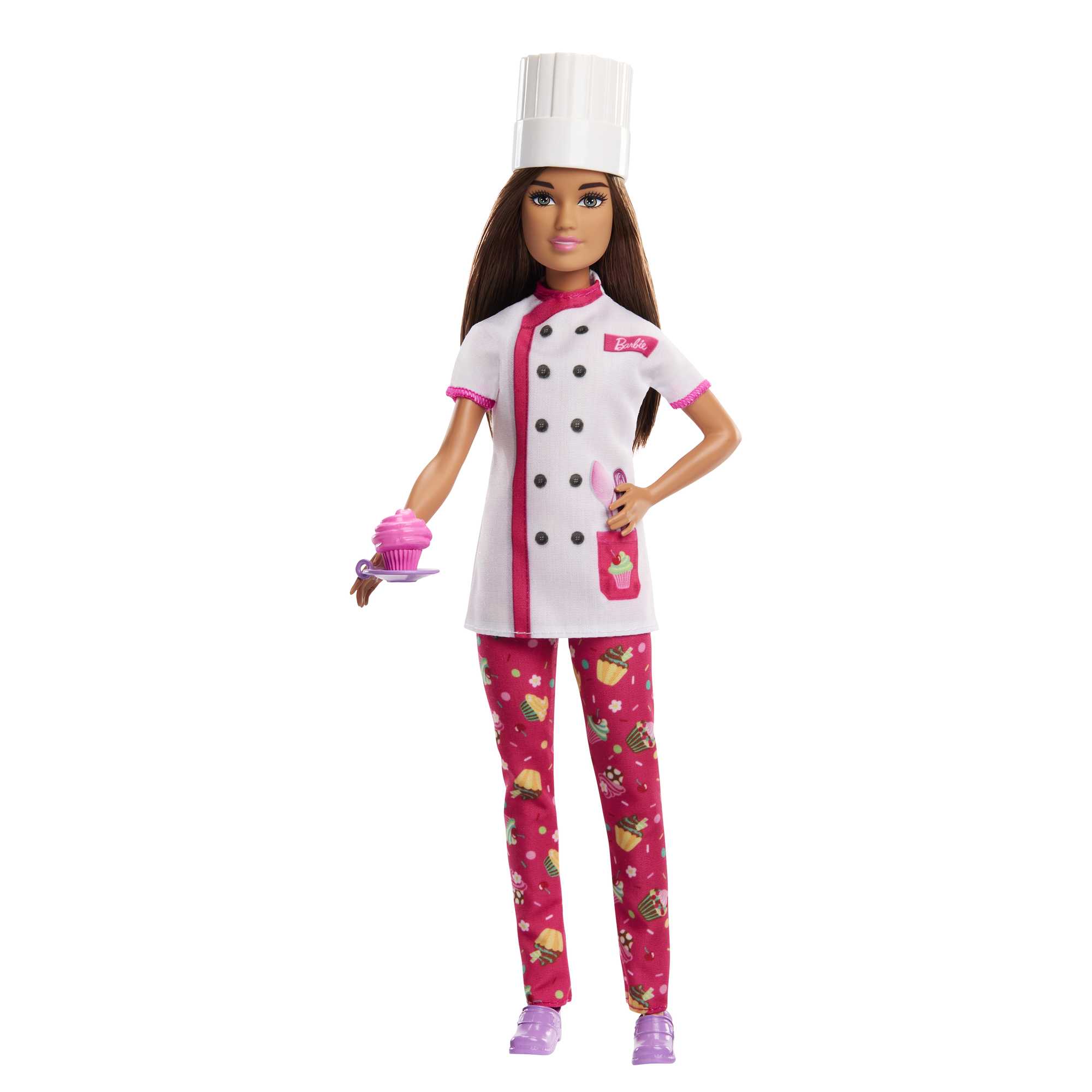 Barbie Doll & Accessories. Career Pastry Chef Doll