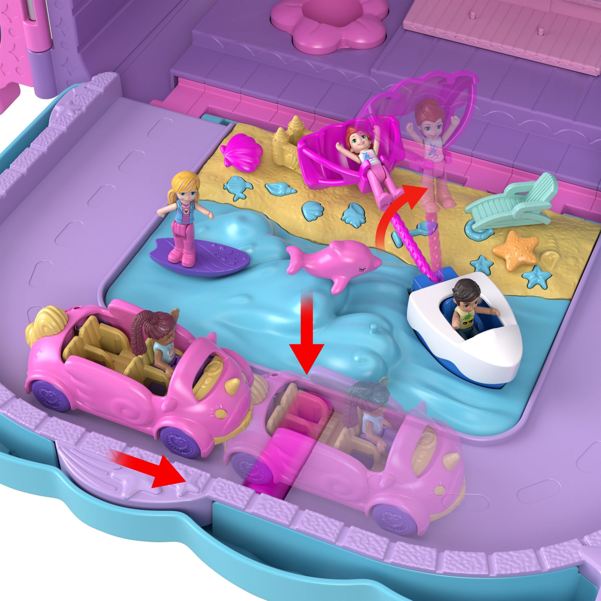 Polly Pocket-Coffret Valise Polly Pocket Pollyville - Image 3