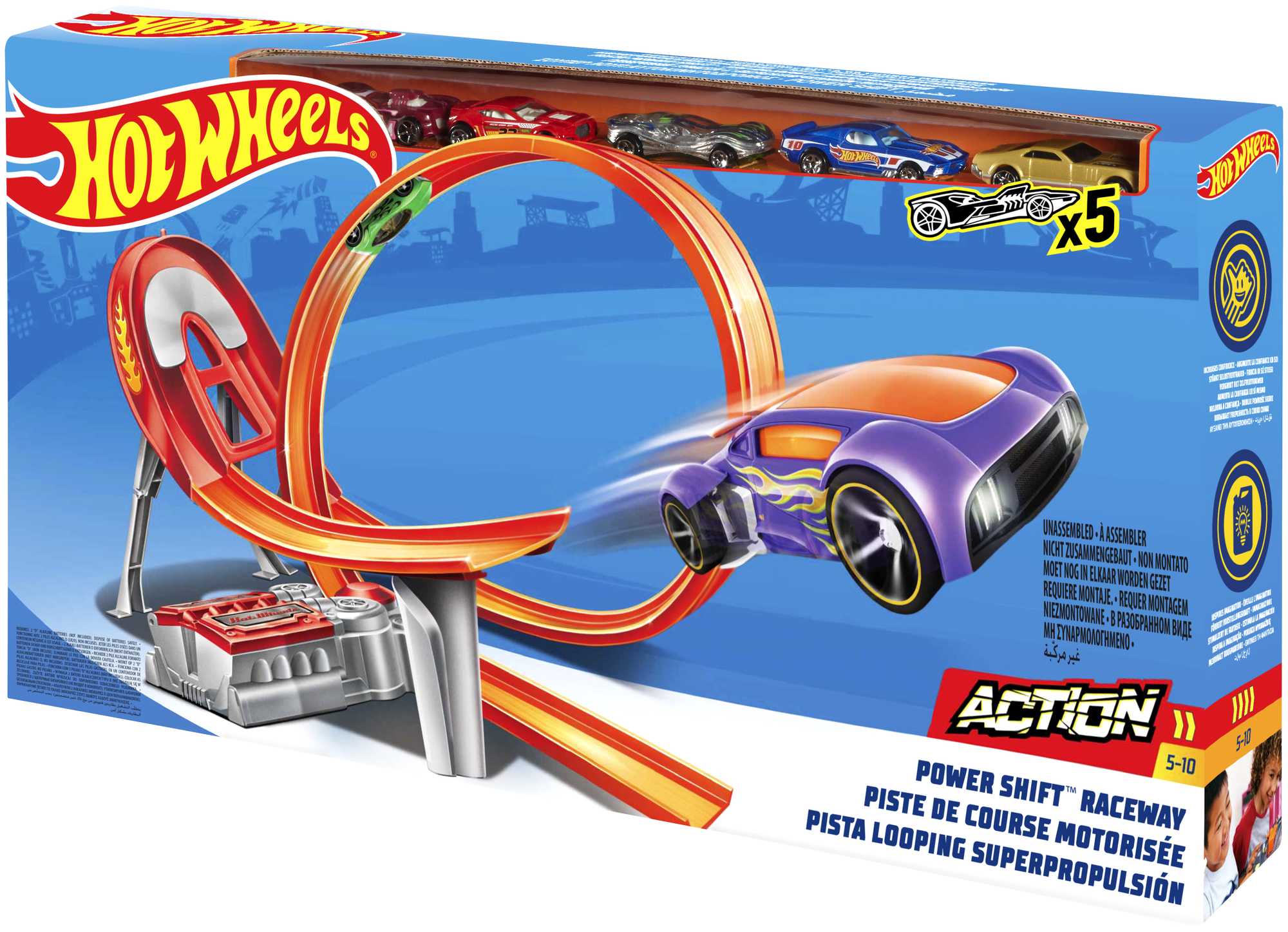 Hot Wheels Power Shift Raceway Track Set - Image 6