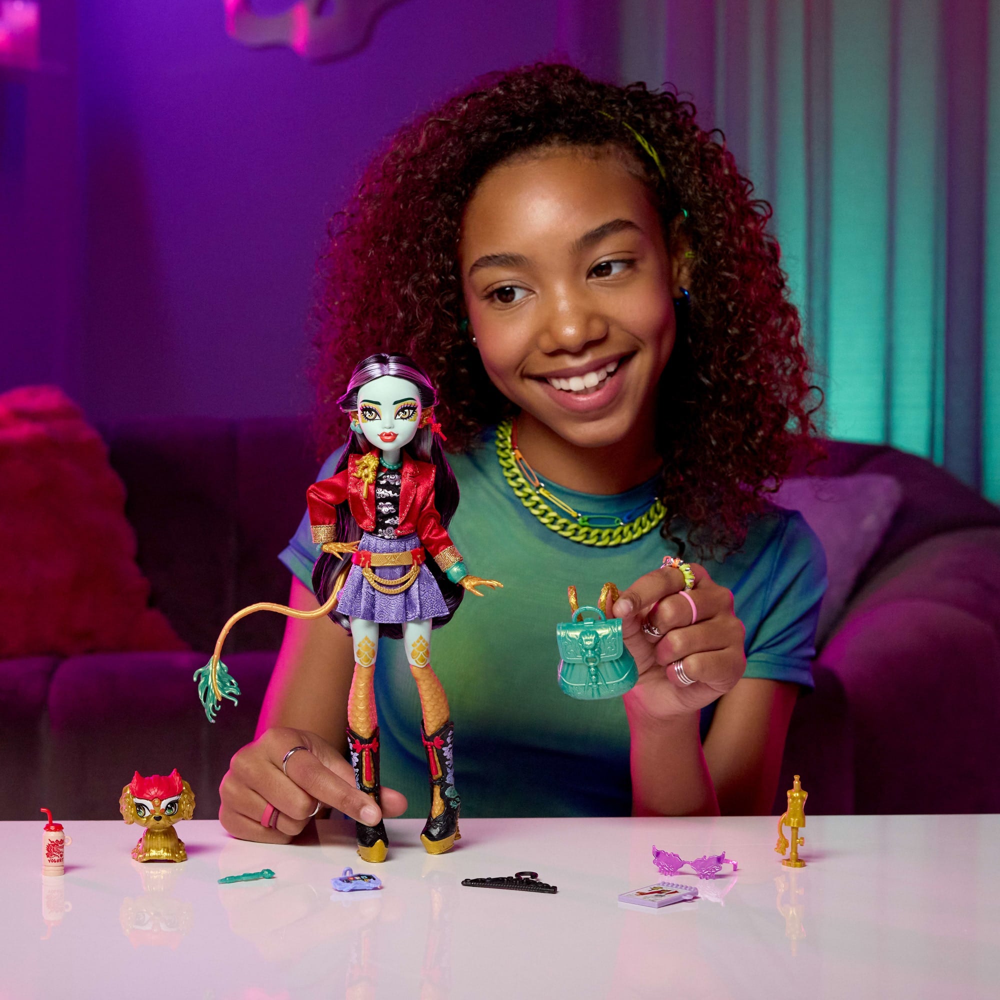 Monster High Boneca Jinafire Long - Image 2