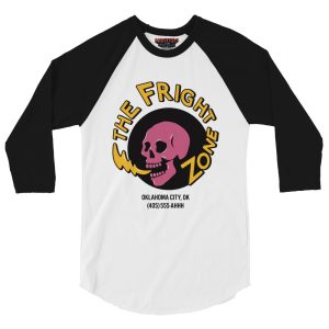 Masters of the Universe Movie The Fright Zone White Raglan Tee