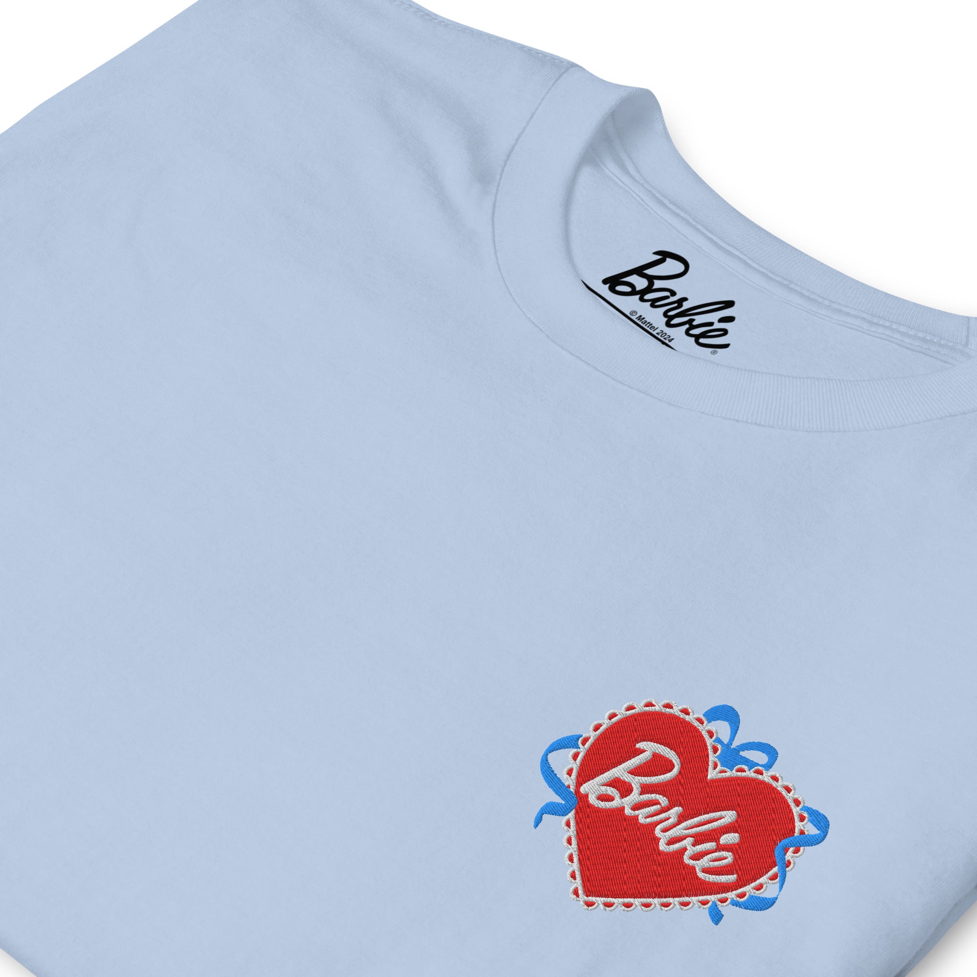 Barbie Embroidered Heart T-Shirt - Image 5