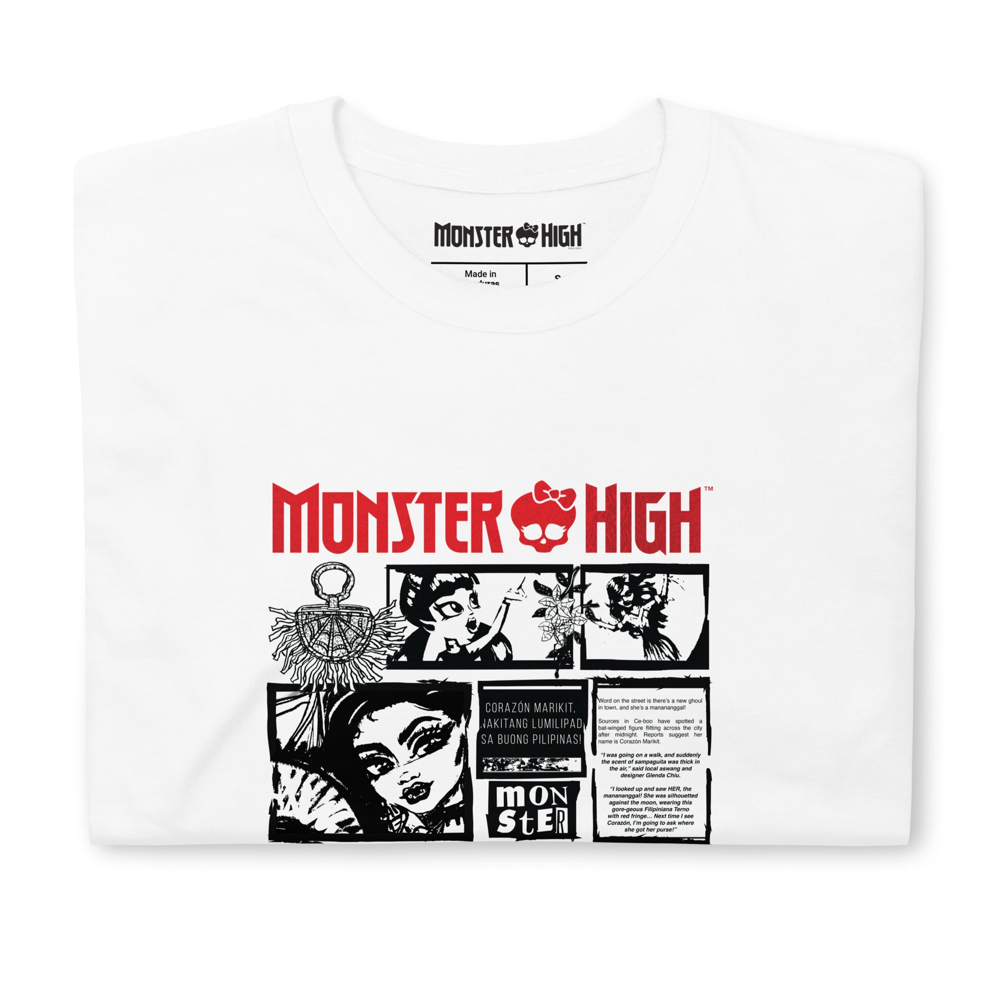 Monster High Corazon Marikit White T-Shirt - Image 6
