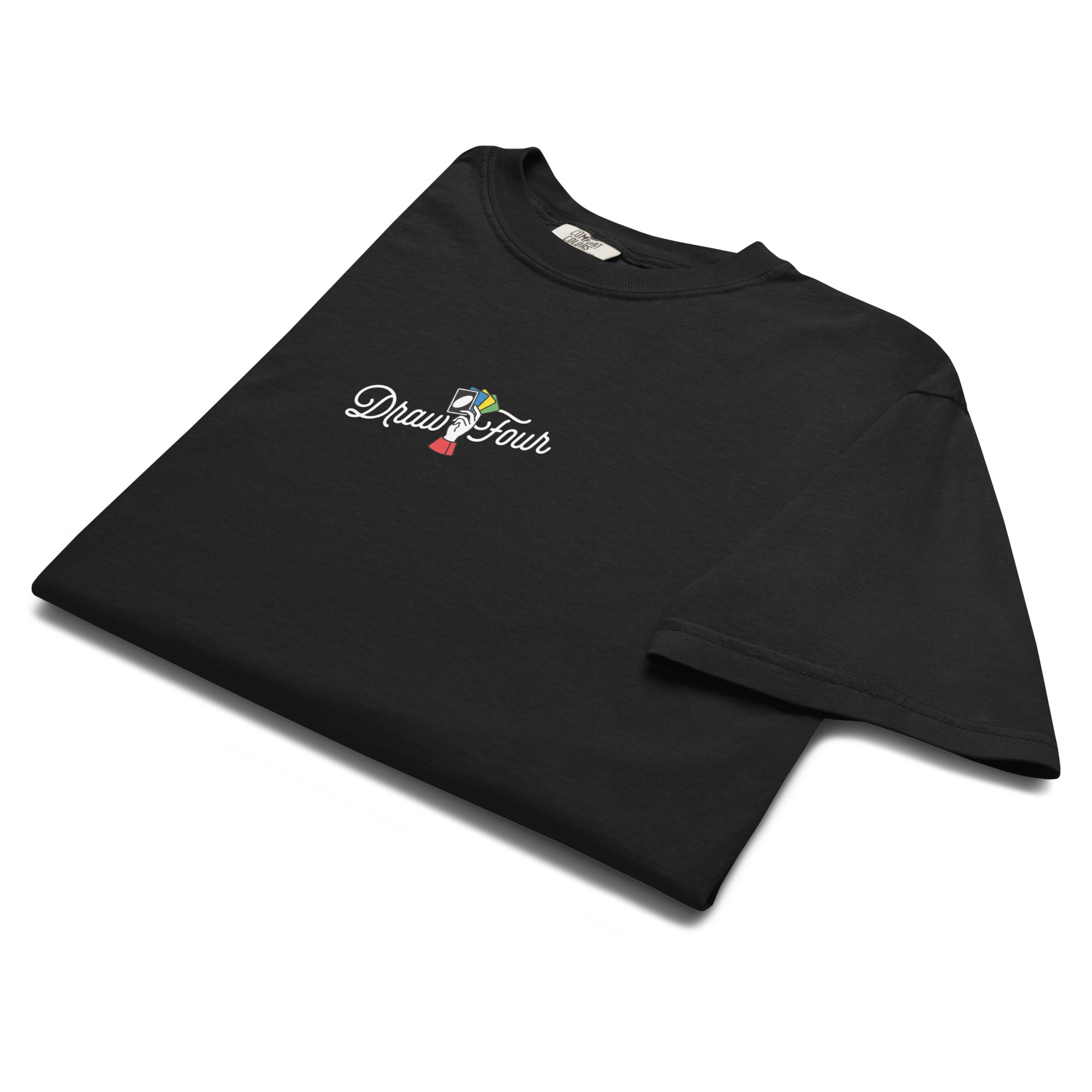 UNO Social Club Draw Four Black T-shirt - Image 4
