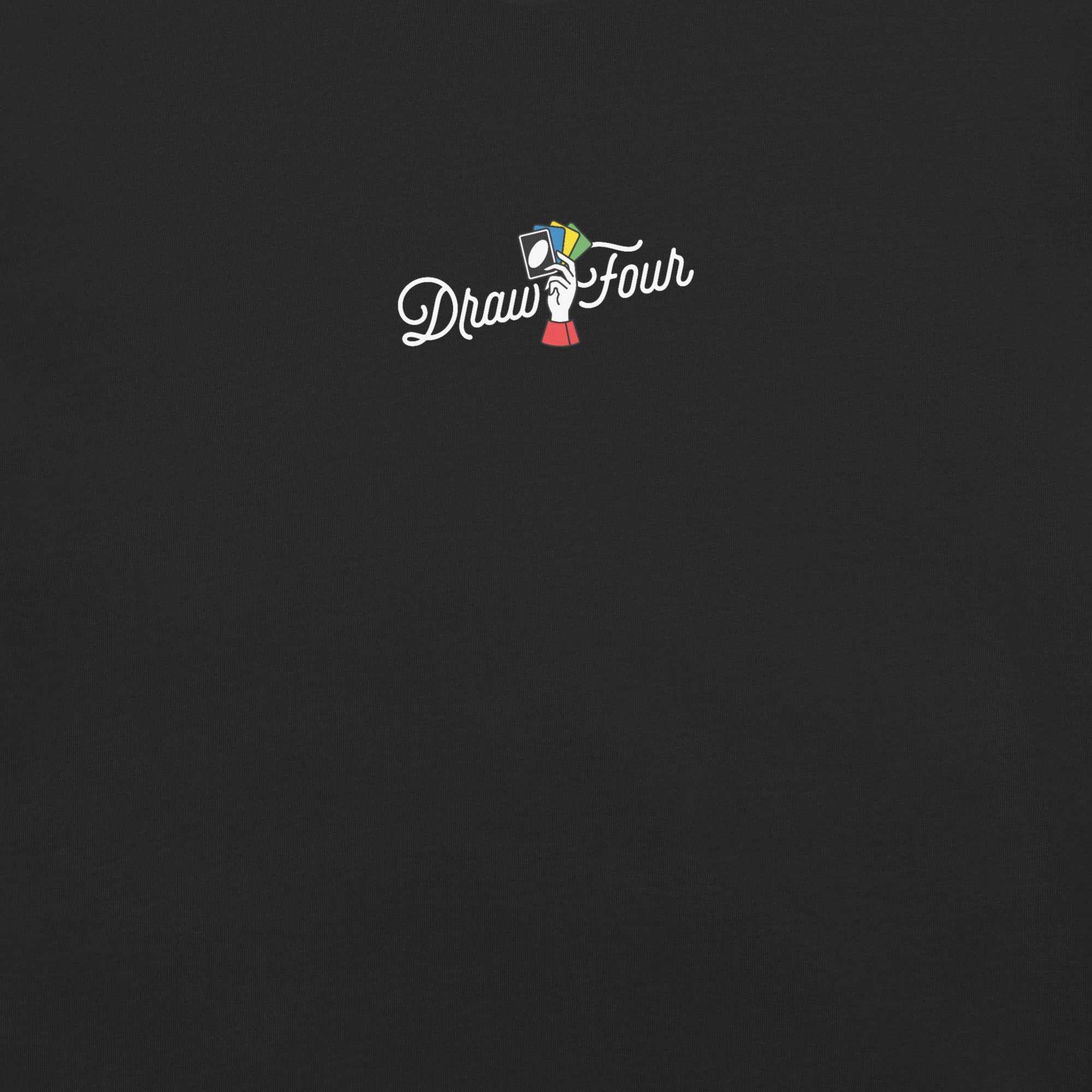 UNO Social Club Draw Four Black T-shirt - Image 5
