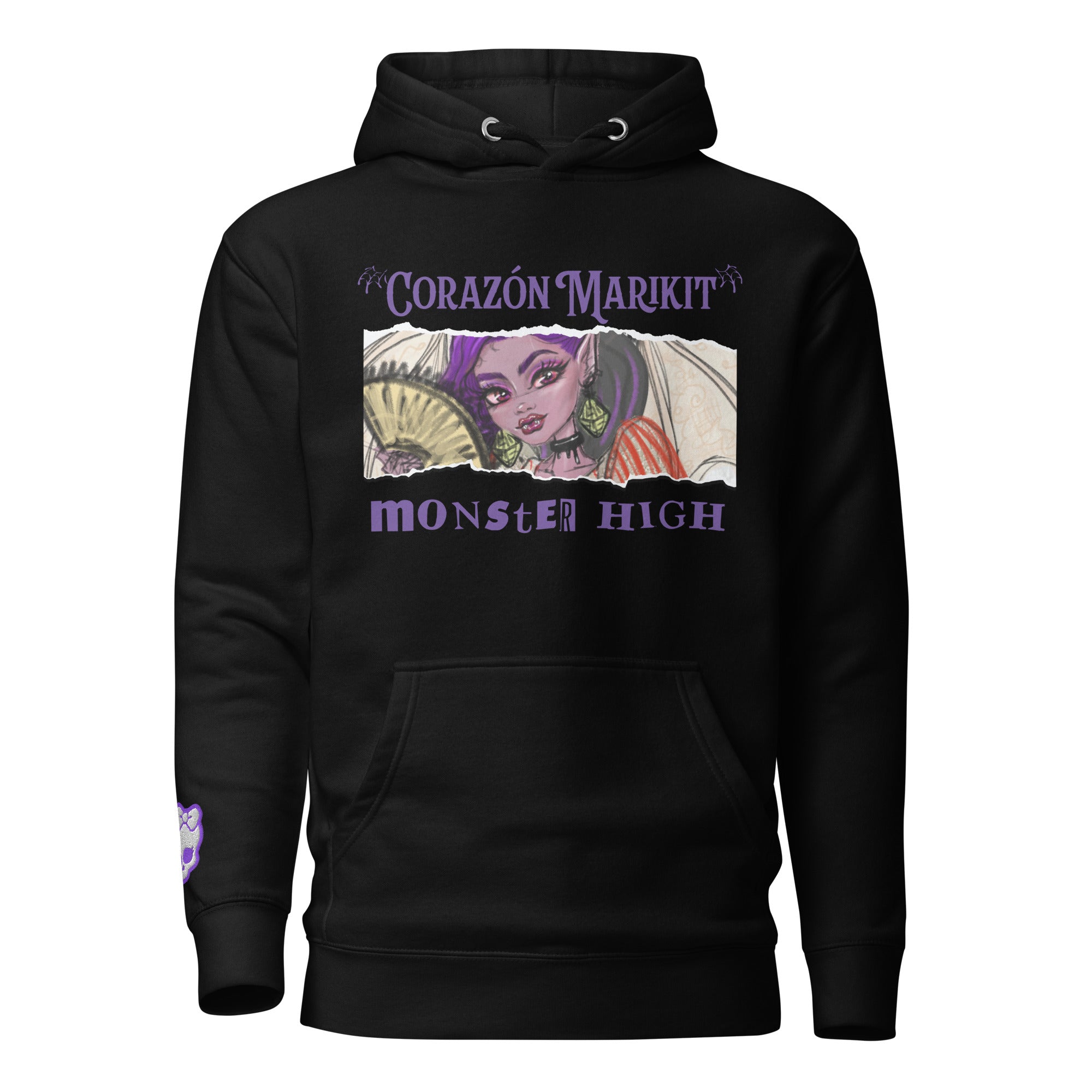 Monster High Corazon Marikit Black Hoodie - Image 3