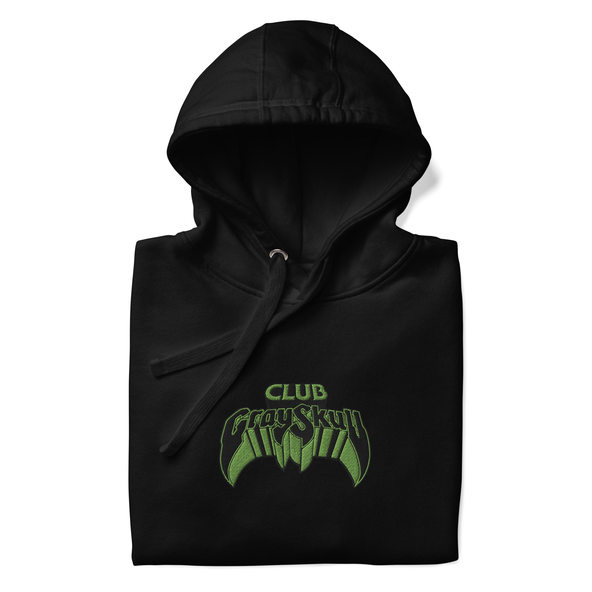 Masters of the Universe Club Grayskull Black Embroidered Hoodie - Image 9