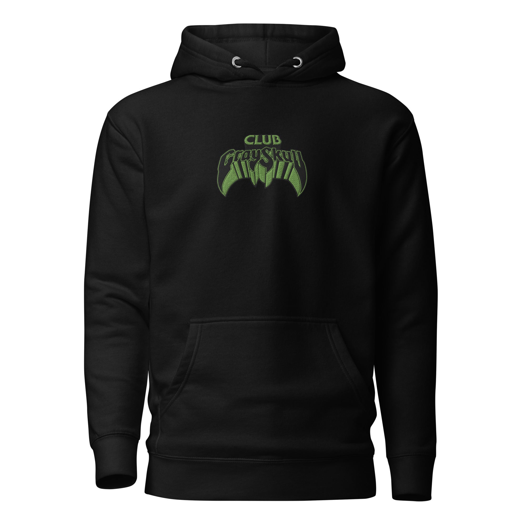 Masters of the Universe Club Grayskull Black Embroidered Hoodie - Image 3