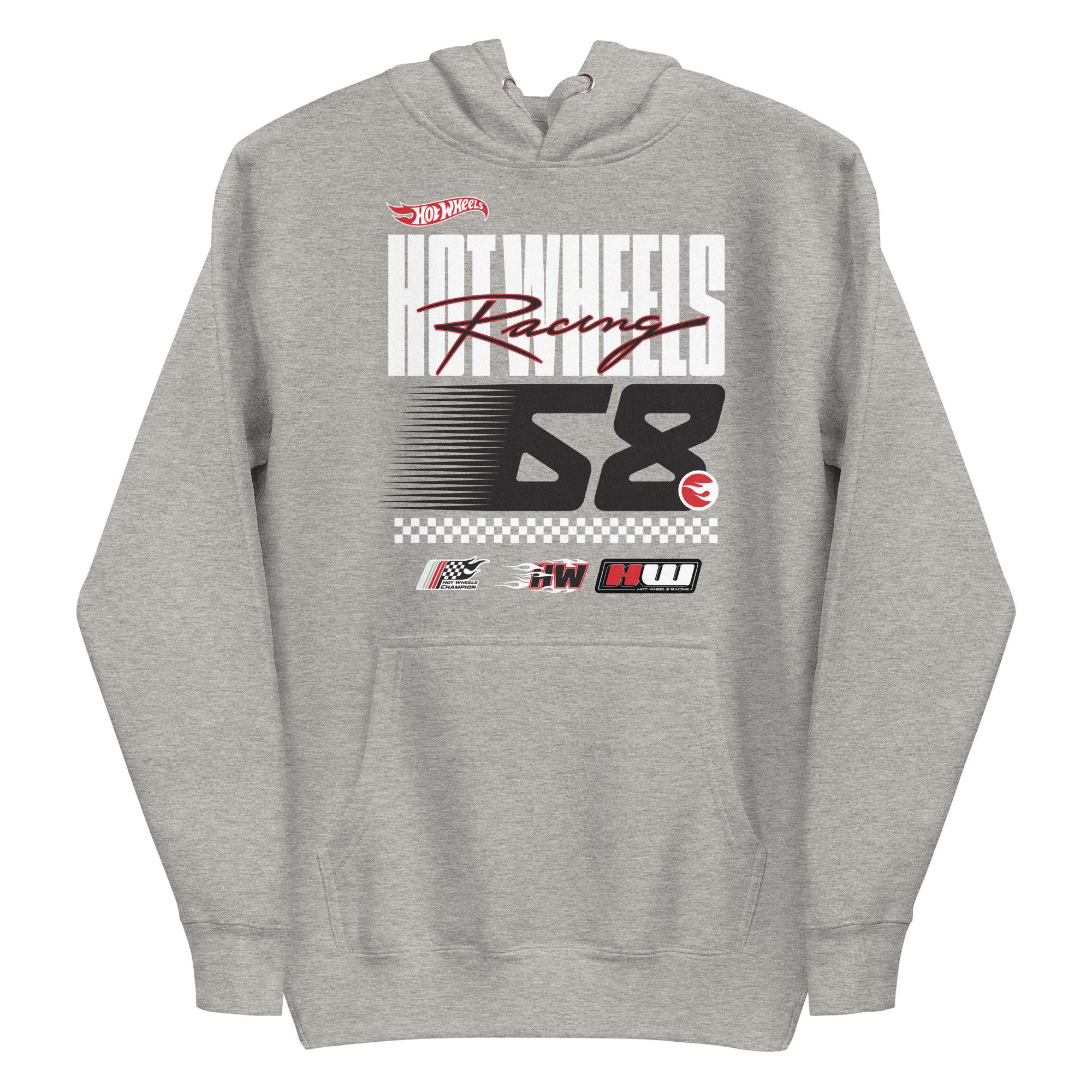 Hot Wheels Racing Grey Hoodie - Image 5