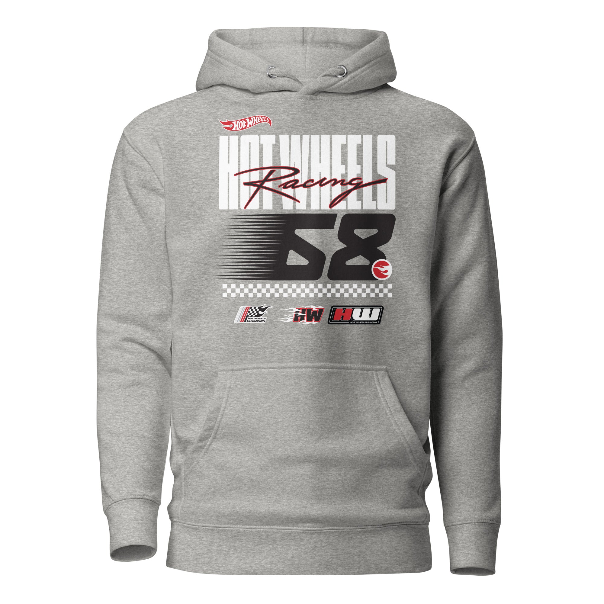 Hot Wheels Racing Grey Hoodie - Image 6