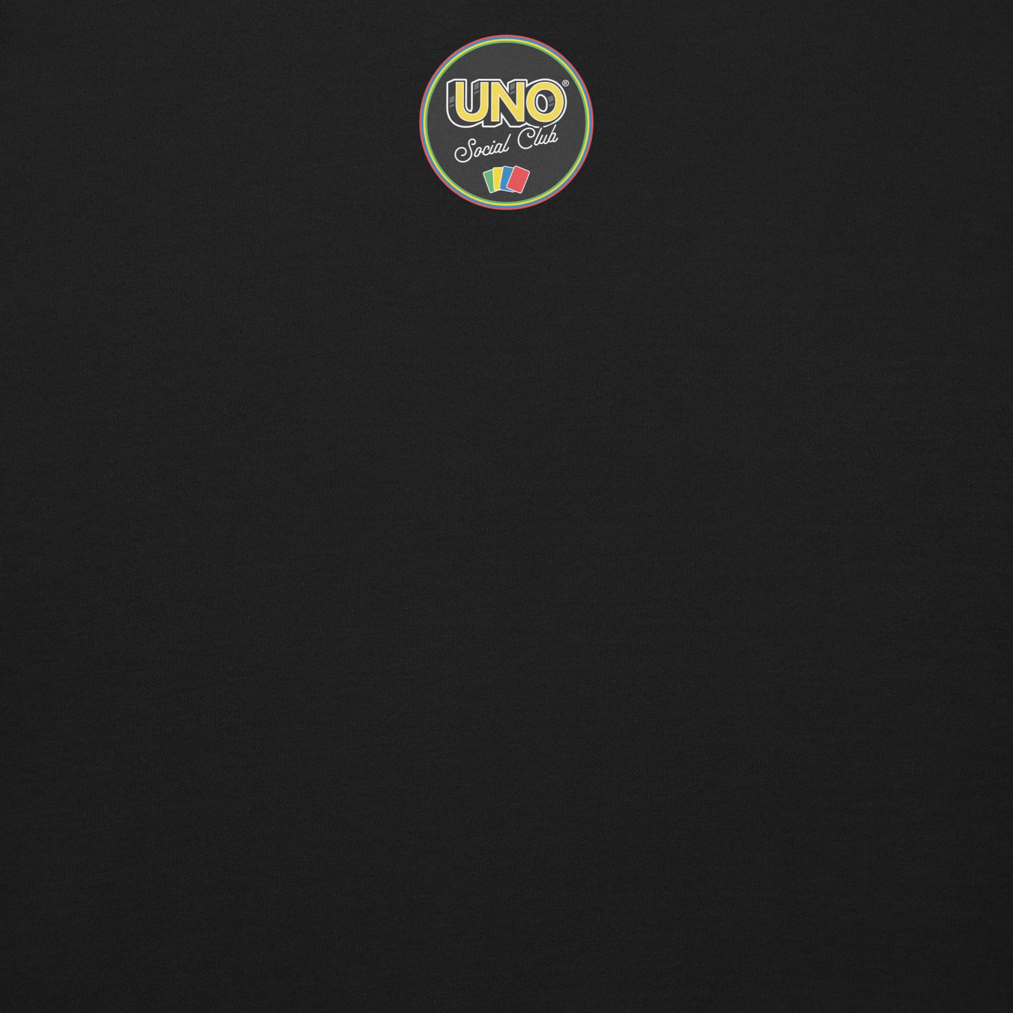 UNO Social Club Black Sweatshirt - Image 3
