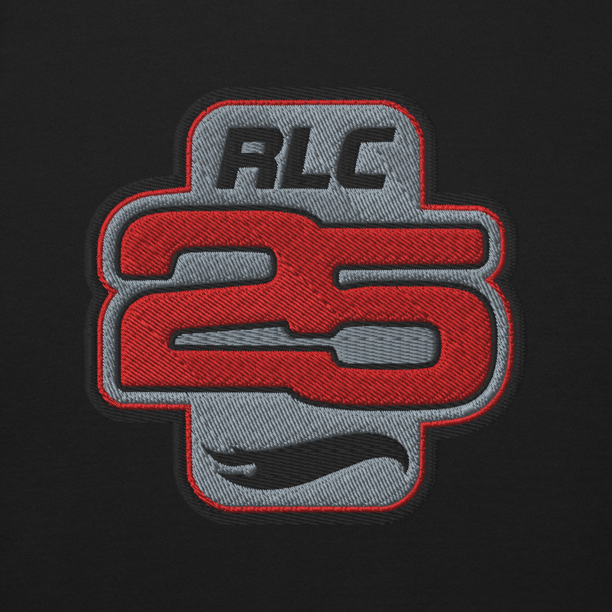 Hot Wheels 2025 RLC Membership Embroidered Black Sweatshirt - Image 3