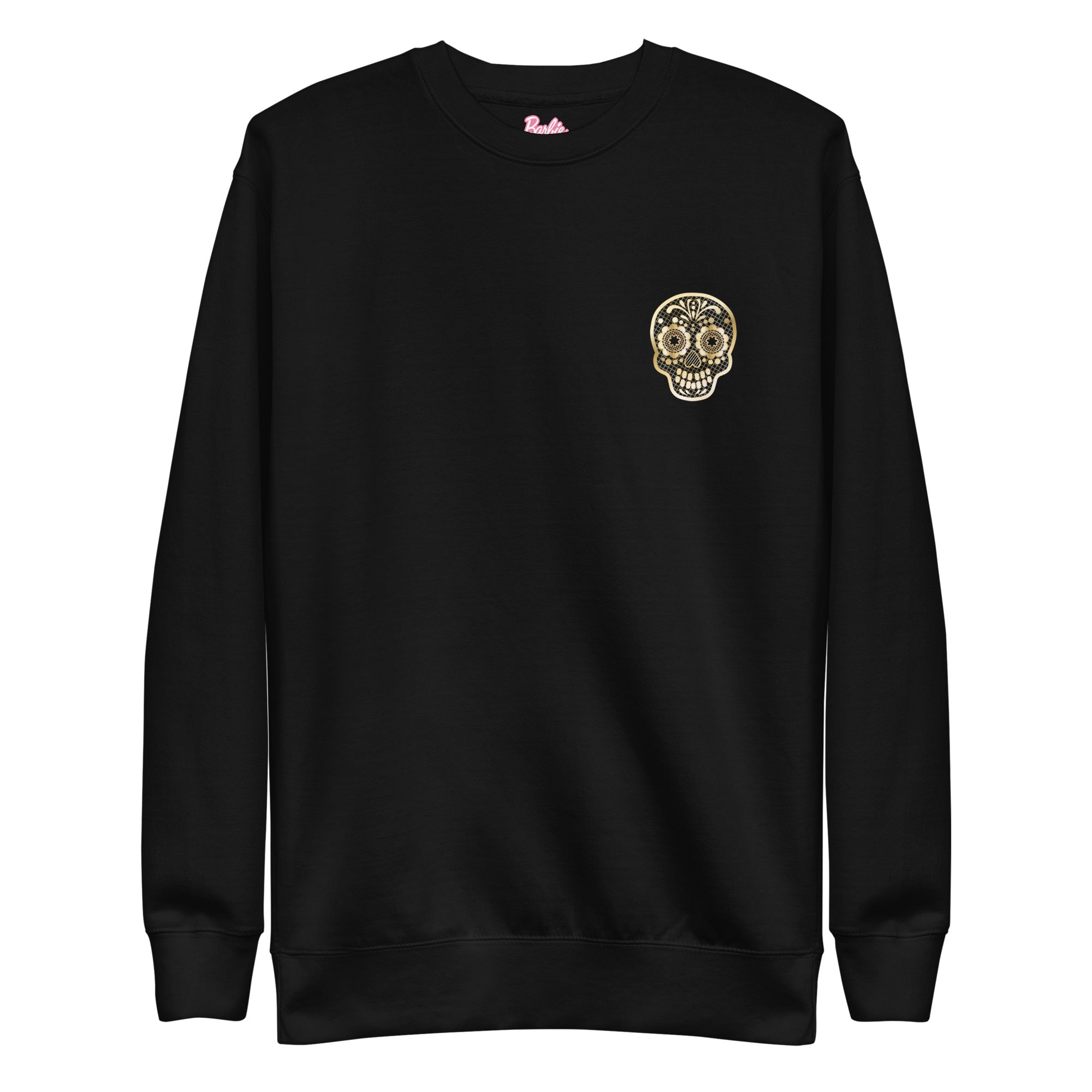 Barbie Día de Muertos Floral Black Sweatshirt - Image 7