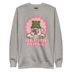 Masters of the Universe Movie Cringer Teacup Gray Sweatshirt