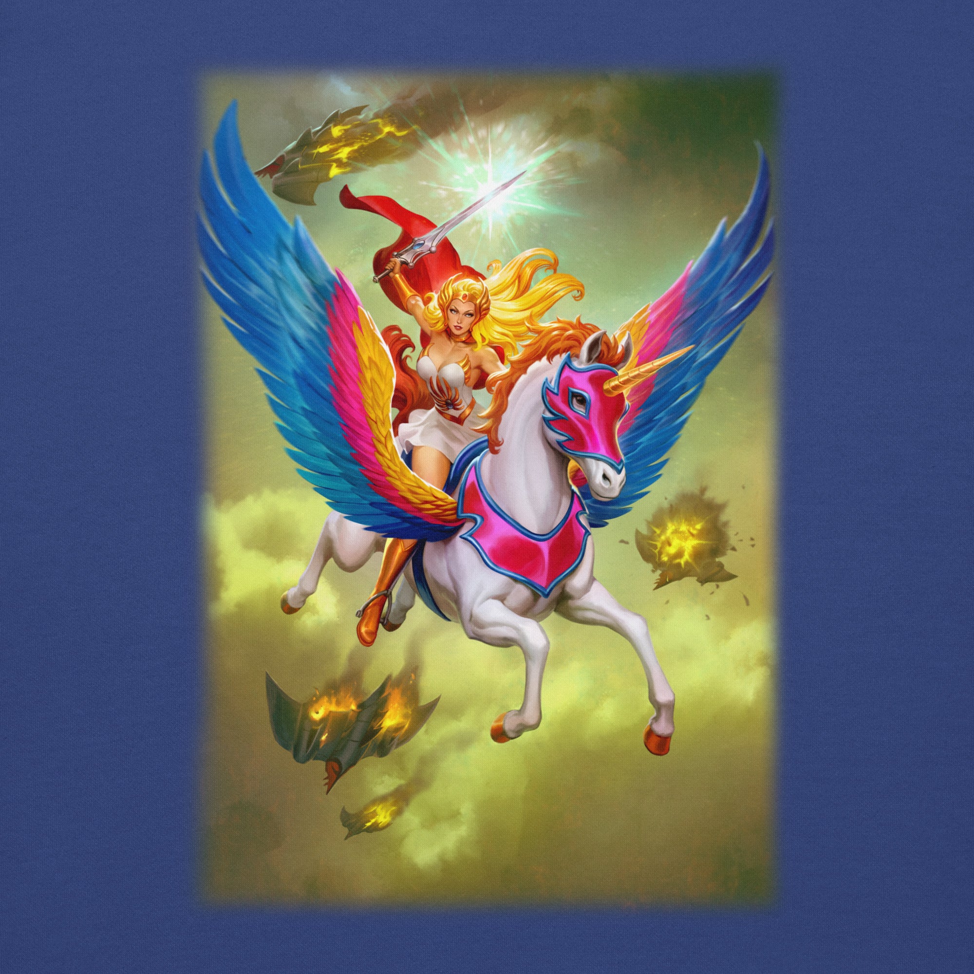 Masters of the Universe She-Ra Blue Sweatshirt - Image 5