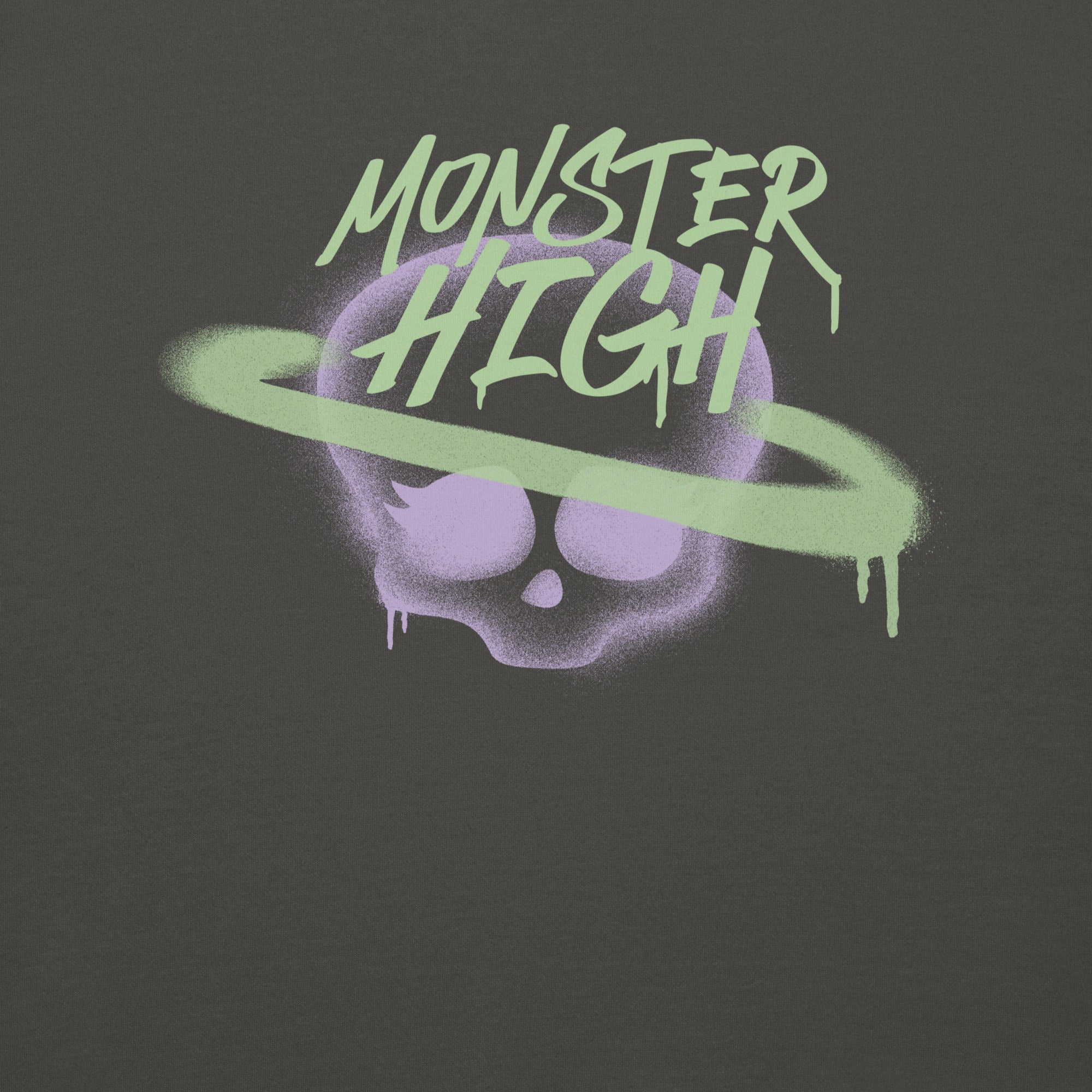 Monster High Lunar Skullette Gray Sweatshirt - Image 5