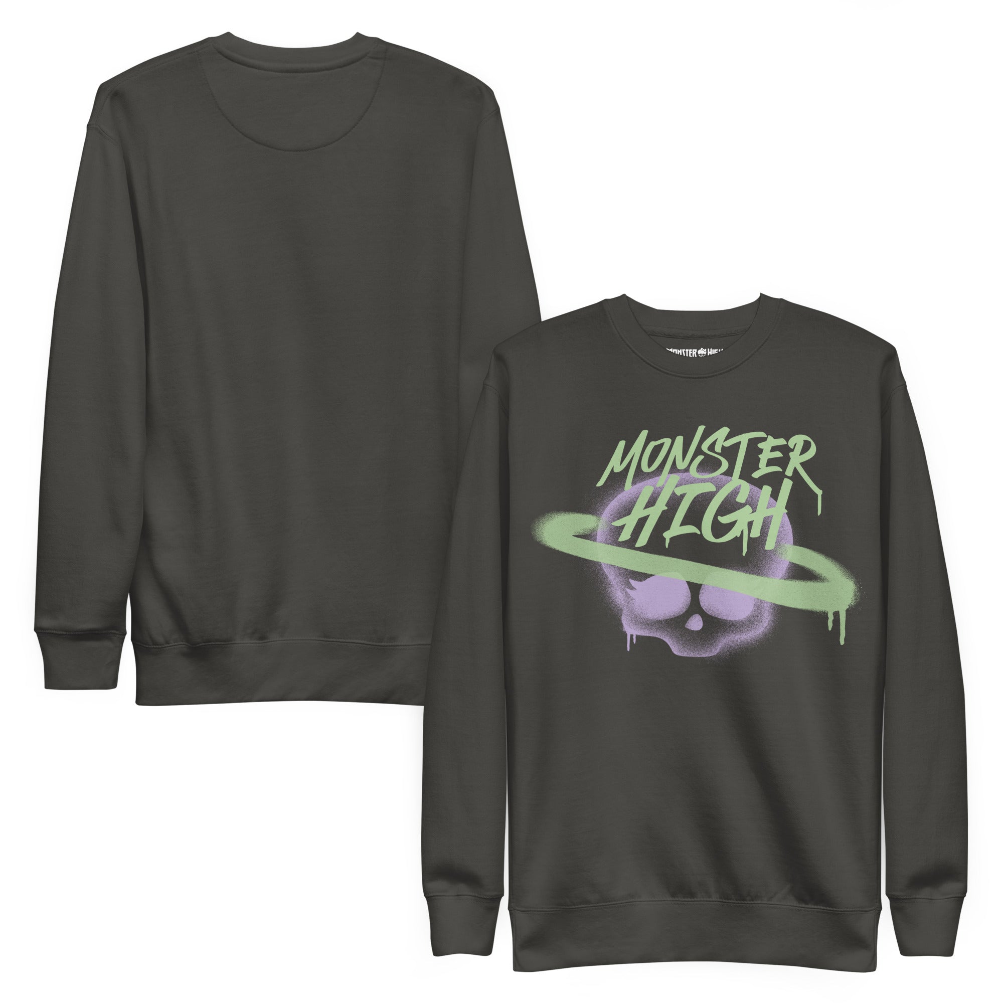 Monster High Lunar Skullette Gray Sweatshirt - Image 2