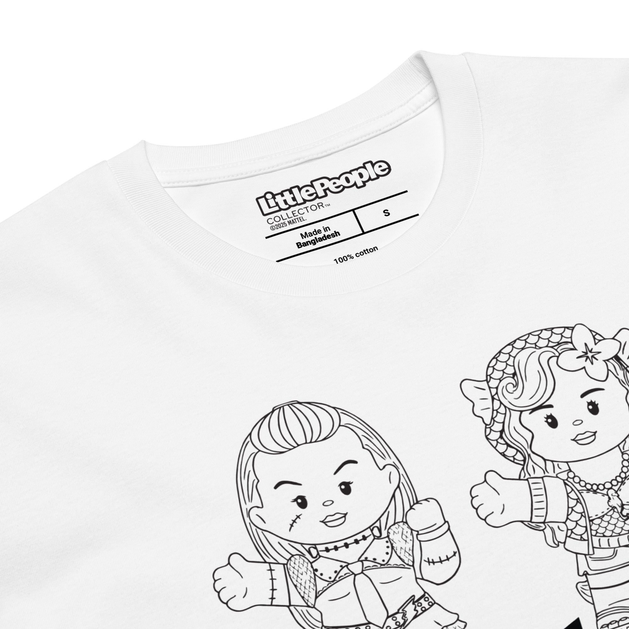 Little People Collector MC Revealed Fan Designed White T-Shirt - Image 3