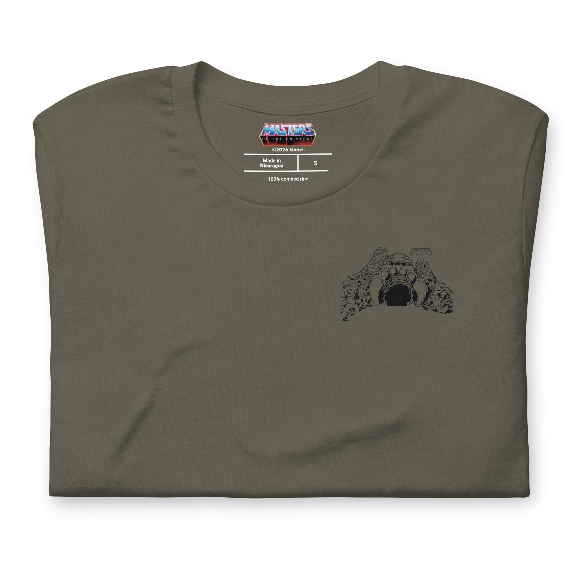 Masters of the Universe By the Power of Grayskull Green T-shirt - Image 3