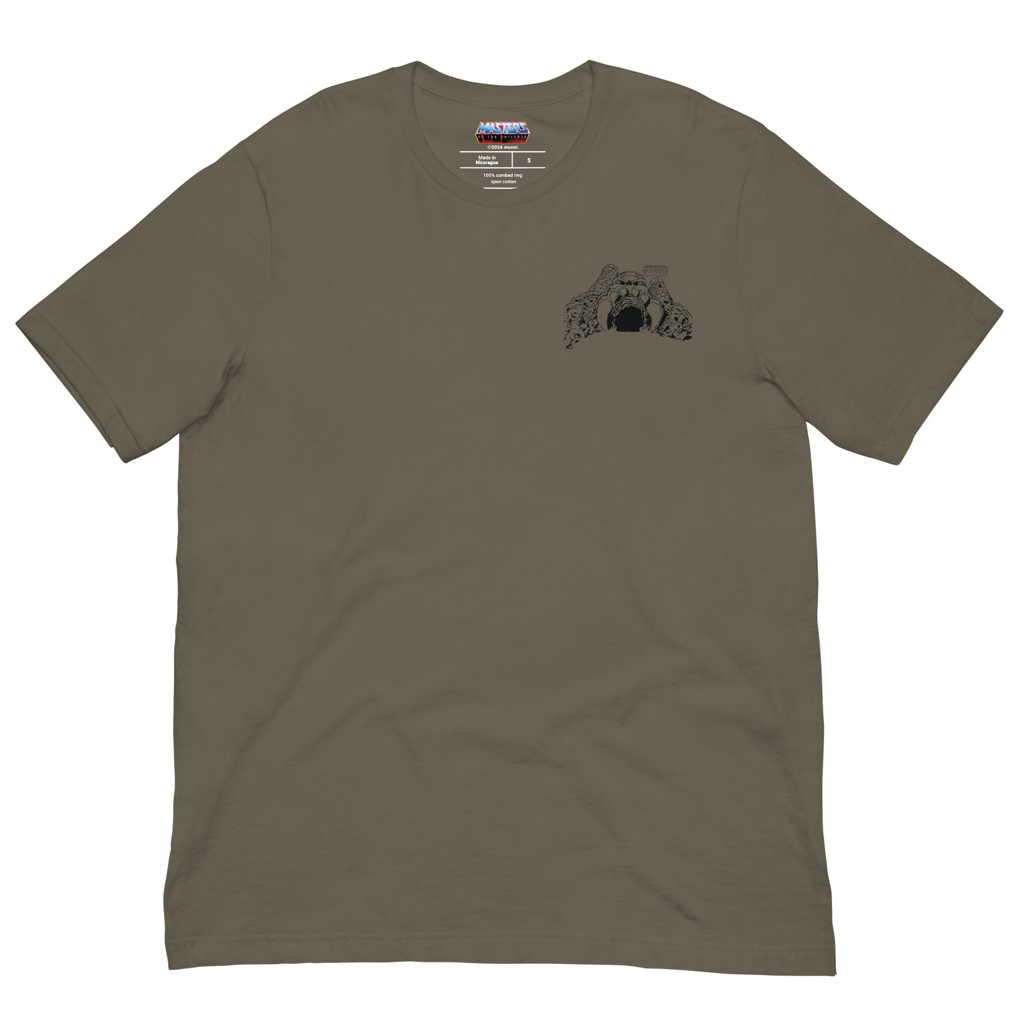 Masters of the Universe By the Power of Grayskull Green T-shirt - Image 5