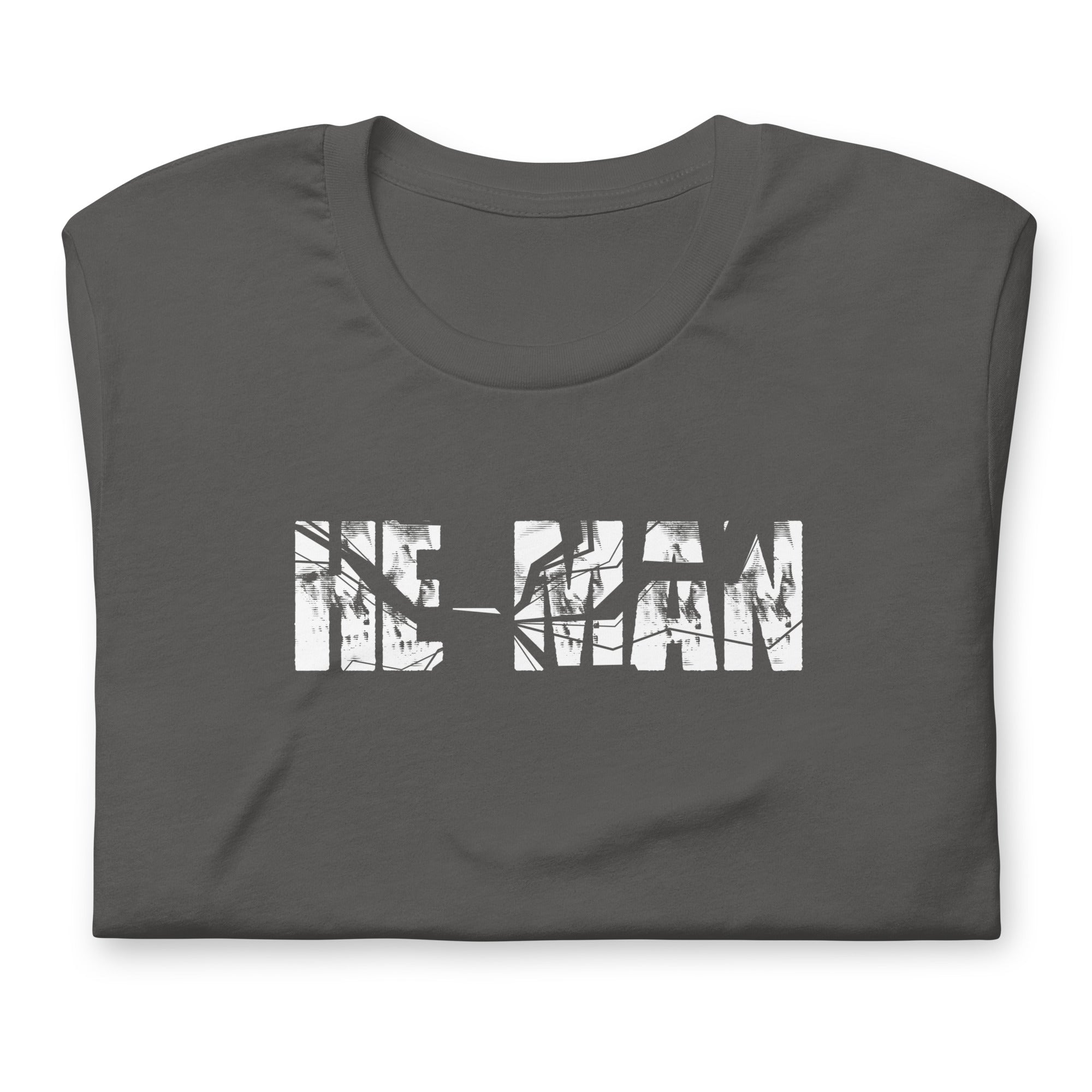 Masters of the Universe Laser Power He-Man Grey T-shirt - Image 3