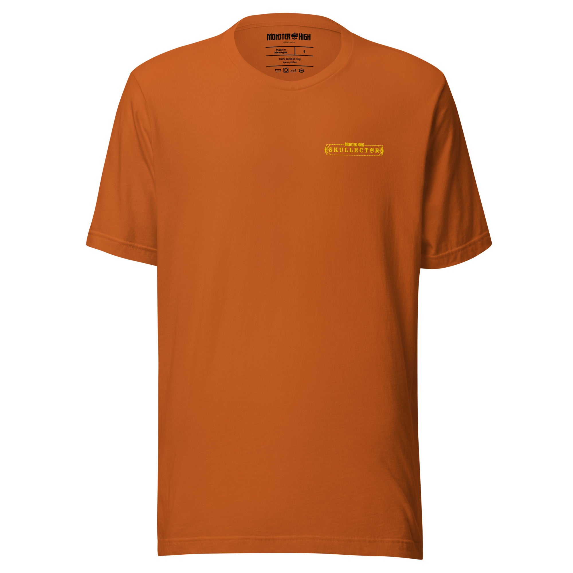Monster High Skelita Día de Muertos Embroidered Orange T-Shirt - Image 5