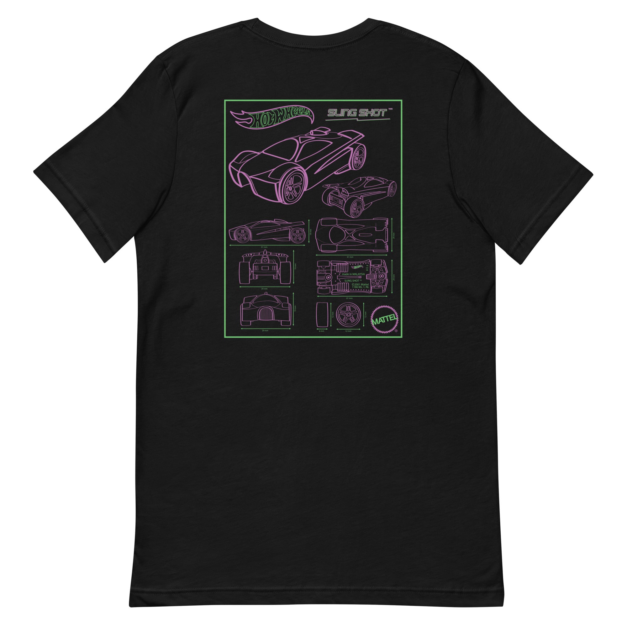 Hot Wheels MC Revealed Fan-Designed Black T-Shirt - Image 7