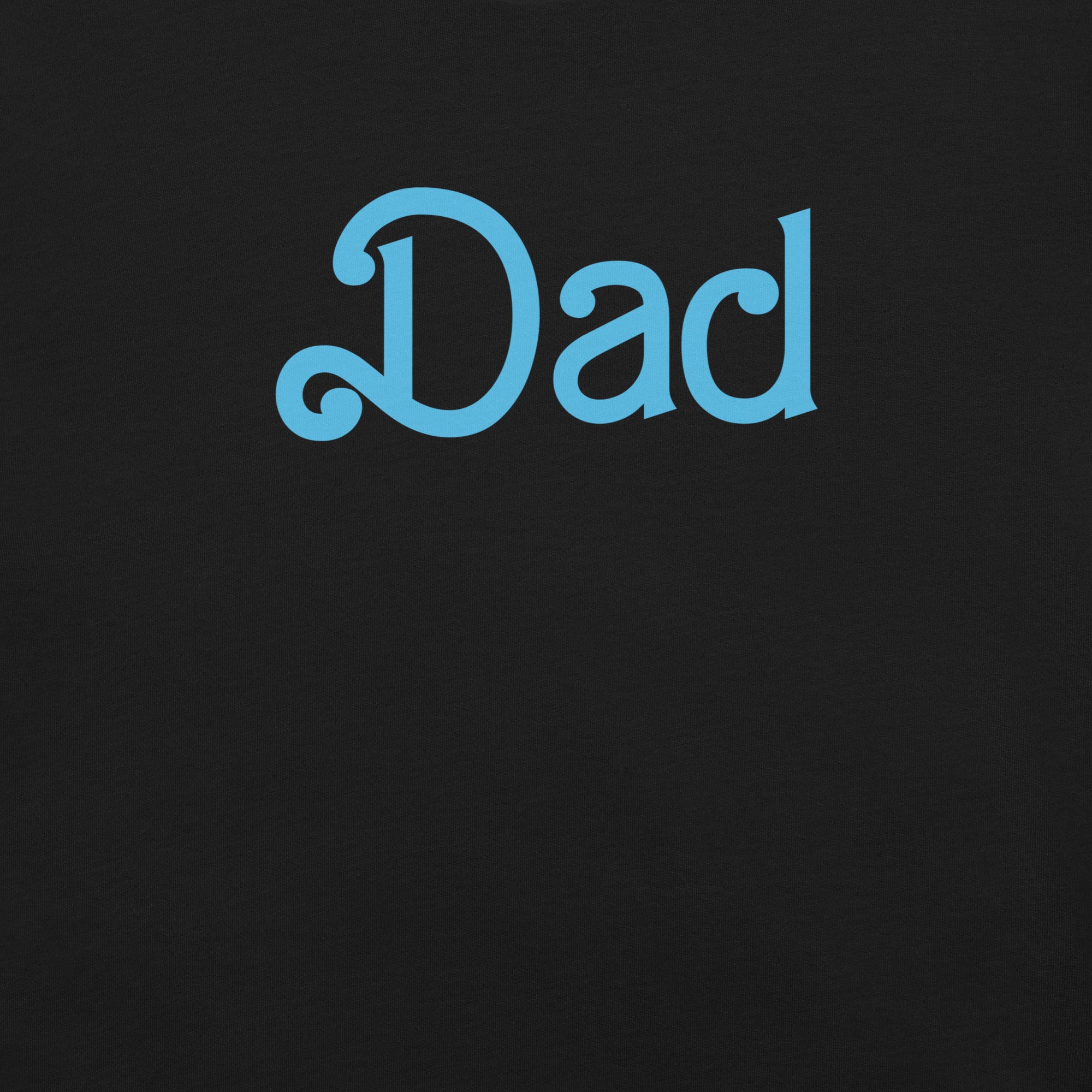 Barbie Dad Ken Black T-Shirt - Image 3