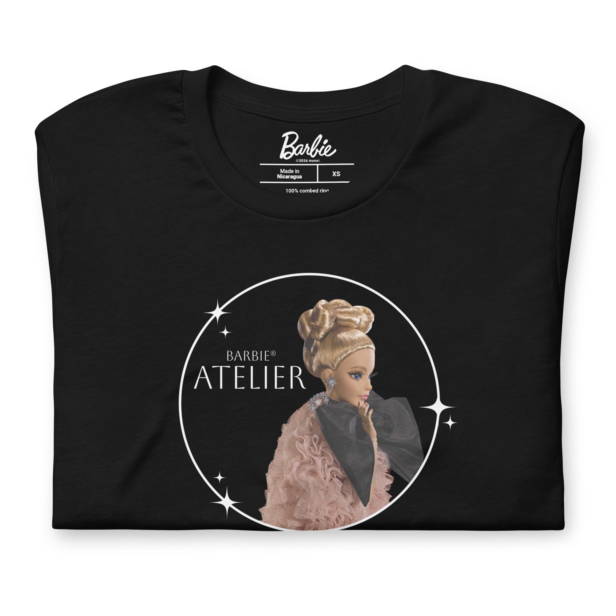 Barbie Atelier Black T-shirt - Image 4