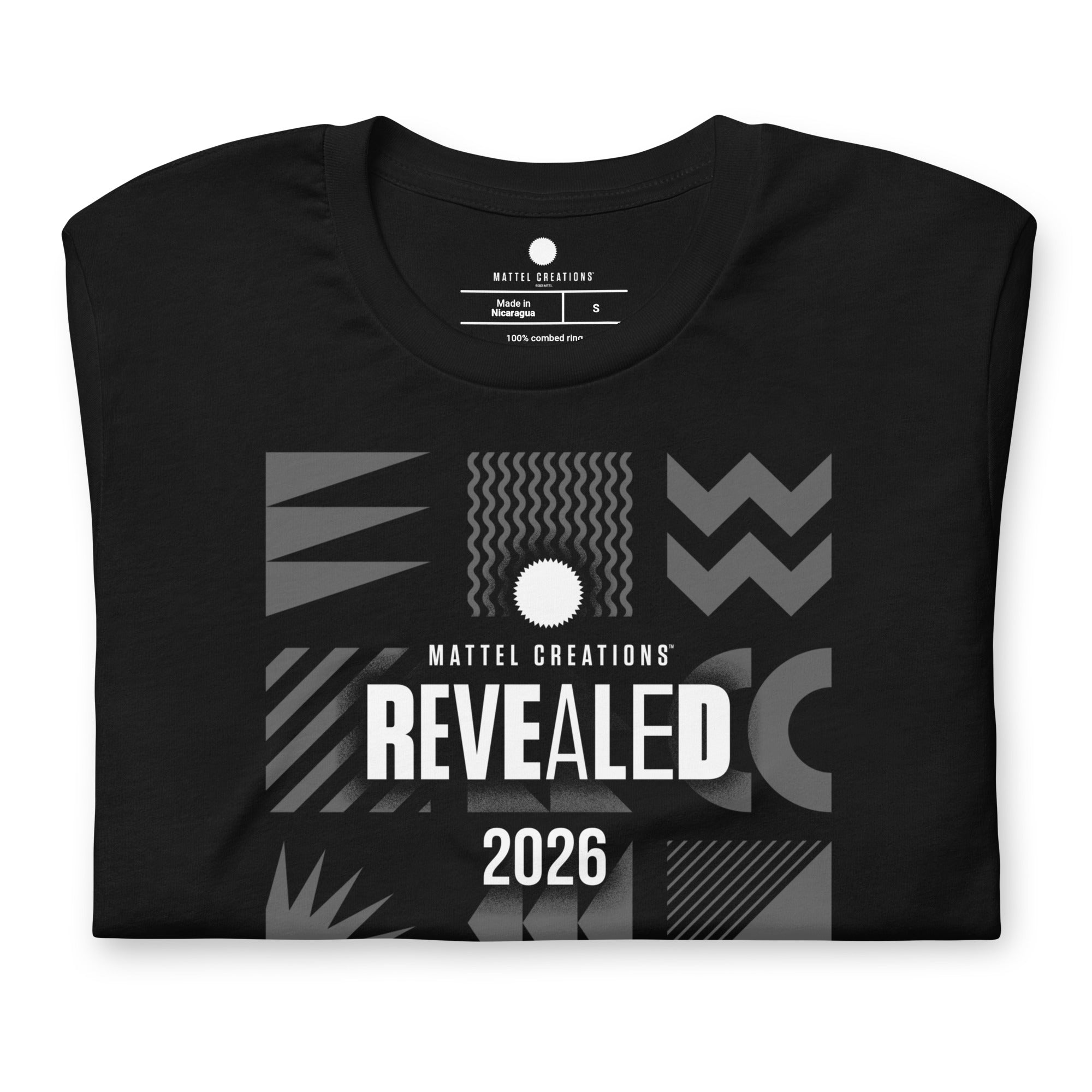 Mattel Creations Revealed 2026 Black T-shirt - Image 5
