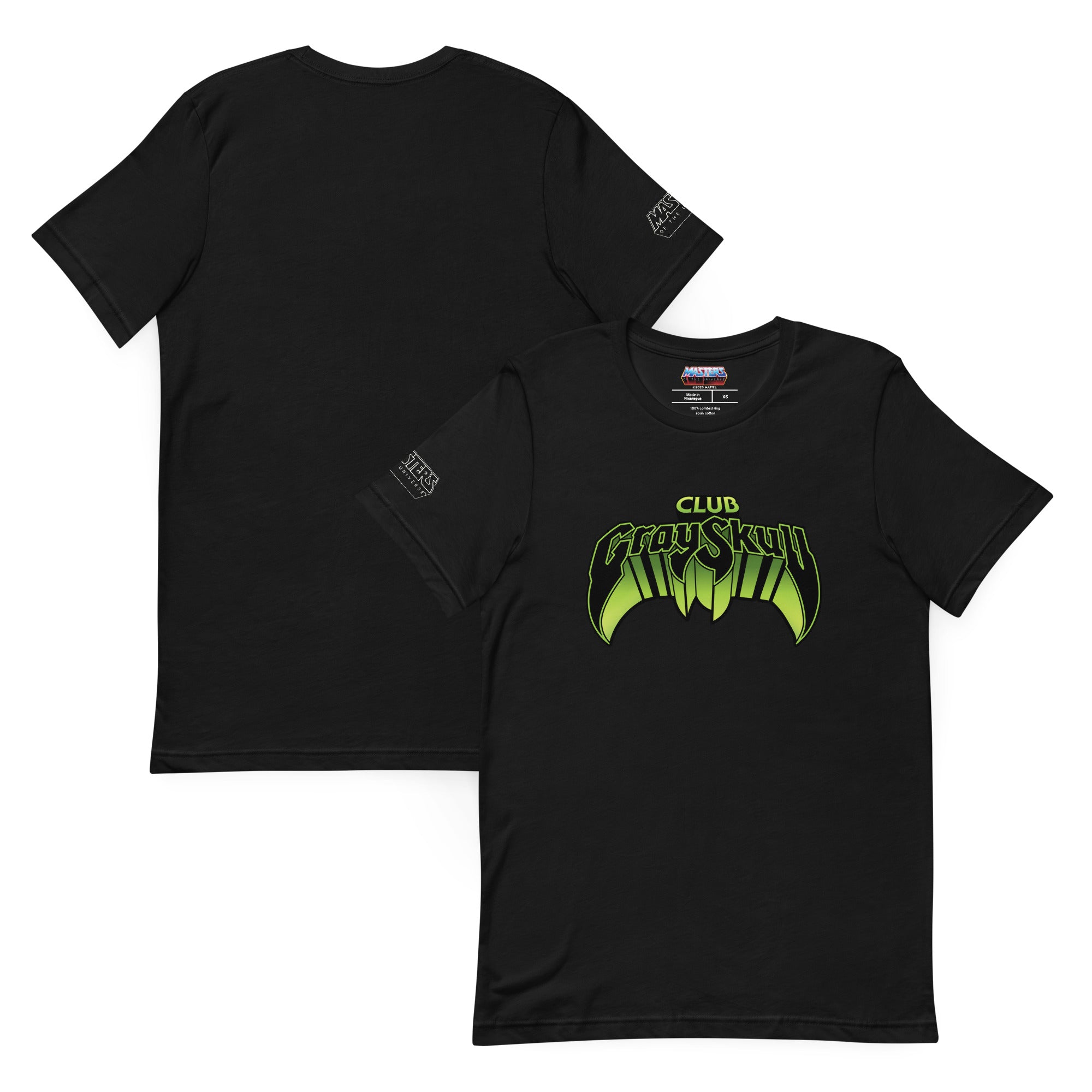 Masters of the Universe Club Grayskull Black T-Shirt - Image 5