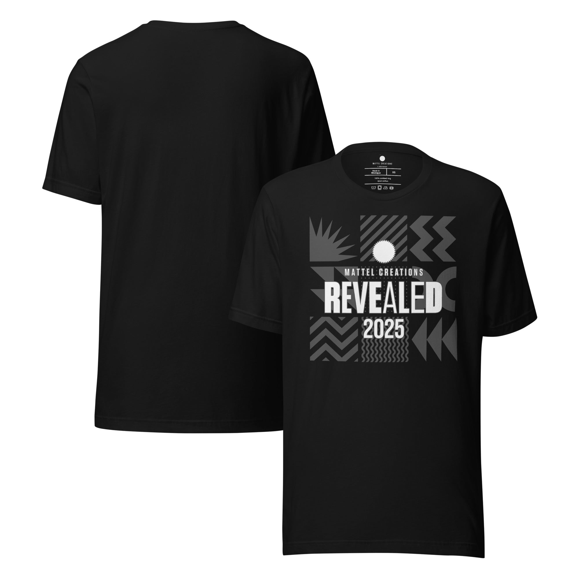 Mattel Creations Revealed 2025 Black T-Shirt - Image 3