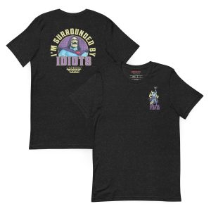 Masters of the Universe Movie Skeletor Surrounded Black T-shirt