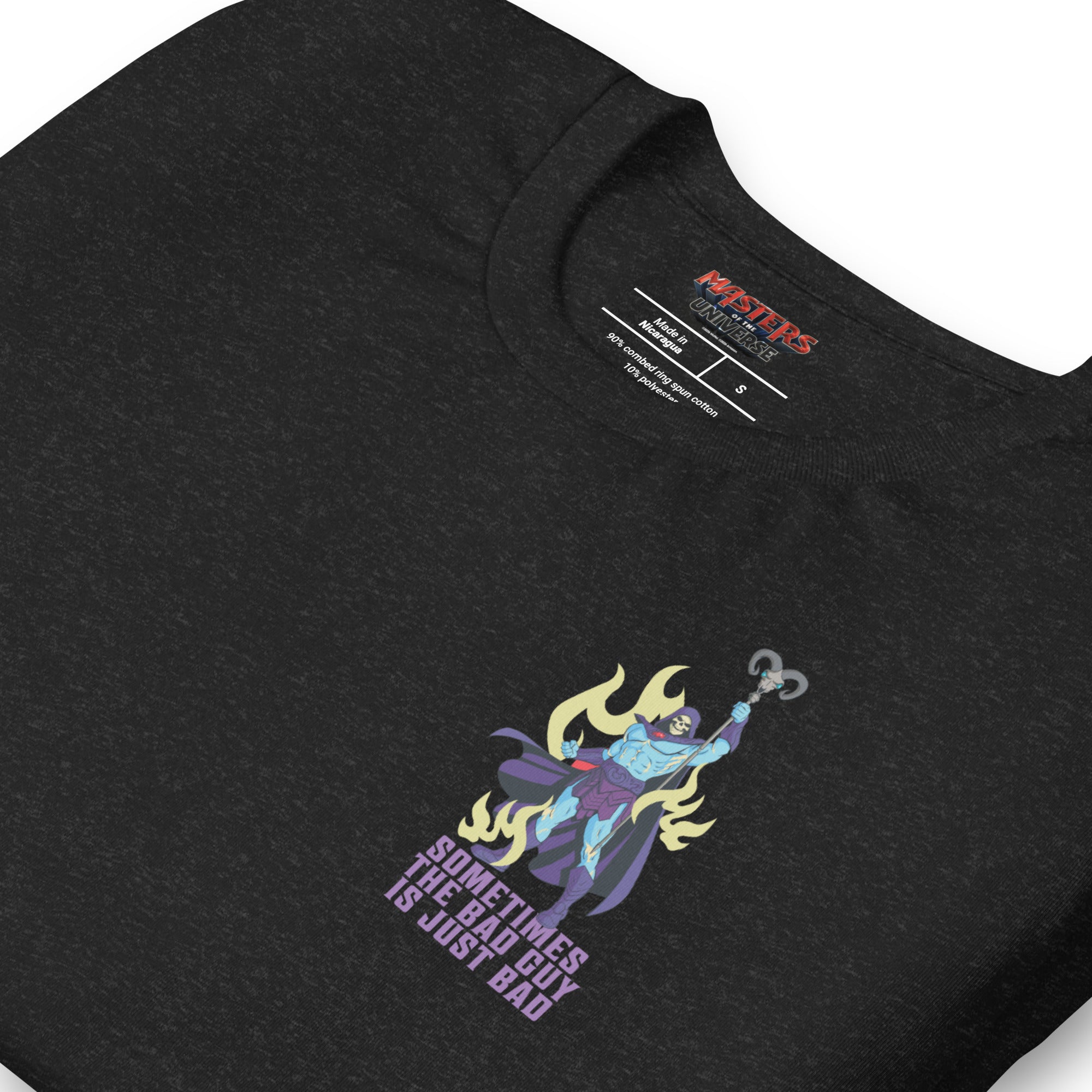 Masters of the Universe Movie Skeletor Surrounded Black T-shirt - Image 3