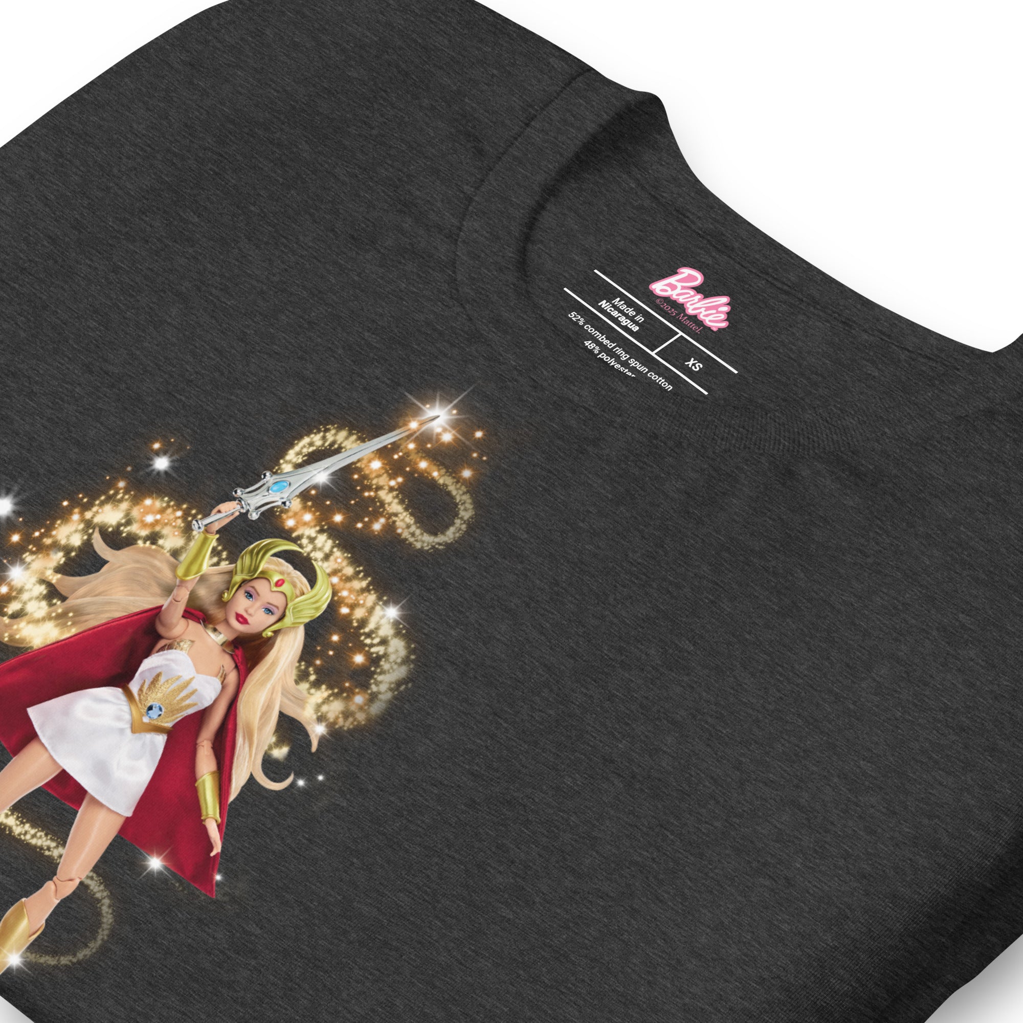 Barbie She-Ra Grey T-Shirt - Image 4