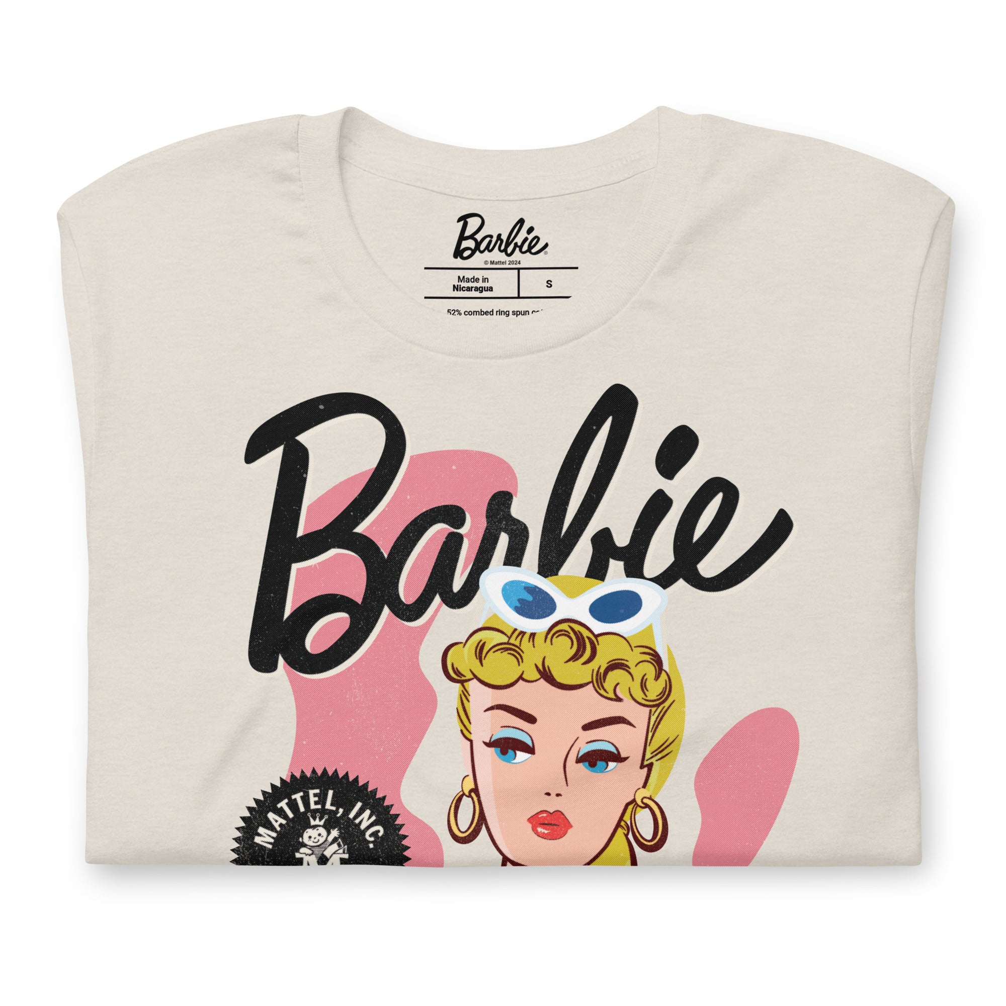 Vintage Barbie Oatmeal T-Shirt - Image 2