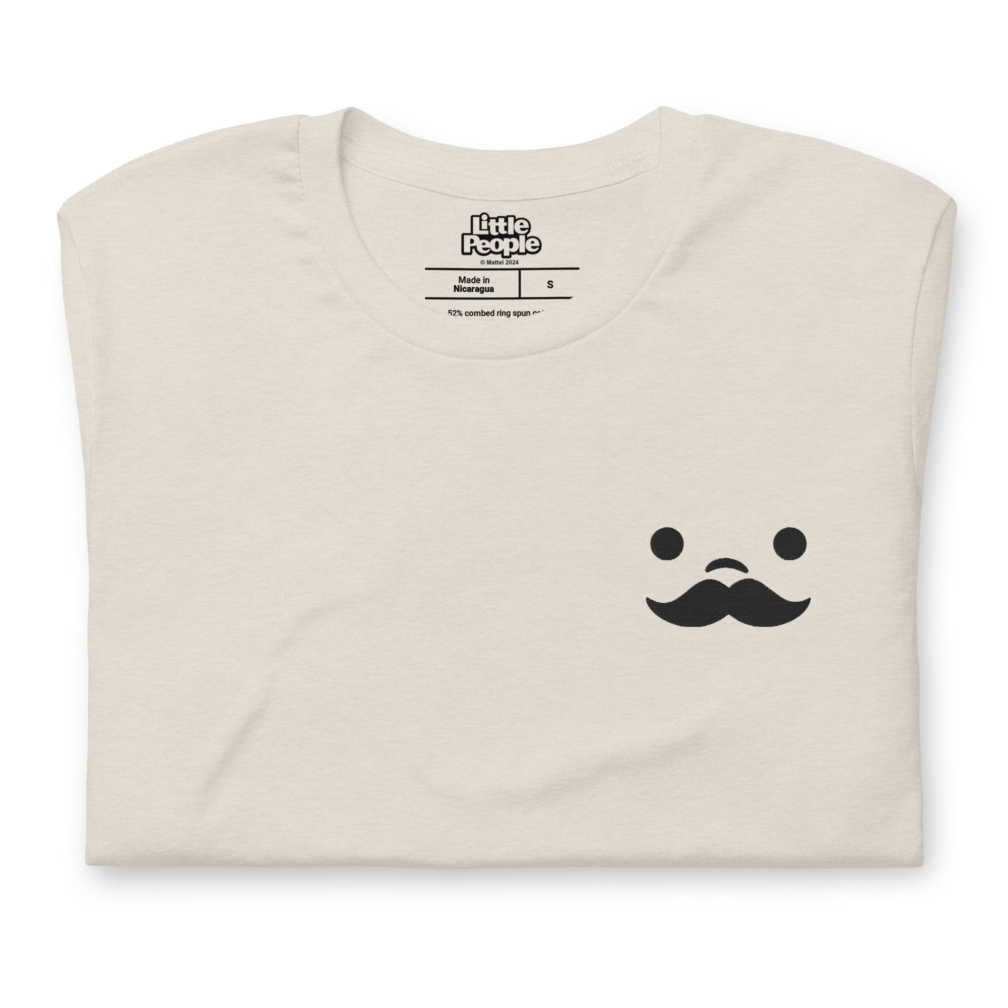 Little People Mustache T-Shirt - Image 2